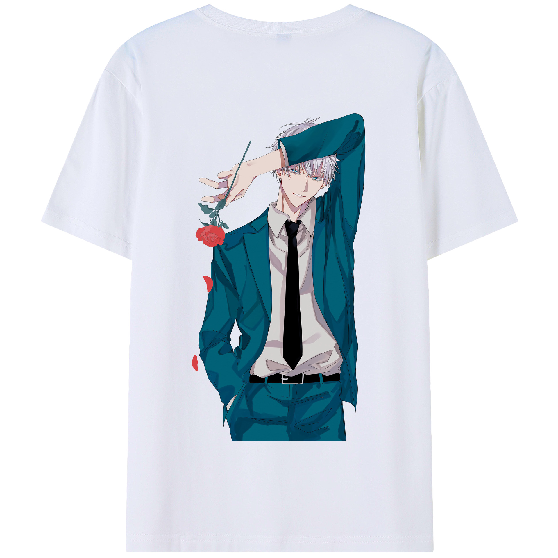 （画像用） 呪術廻戦 Jujutsu Kaisen 綿100％半袖Tシャツ（背面プリント）