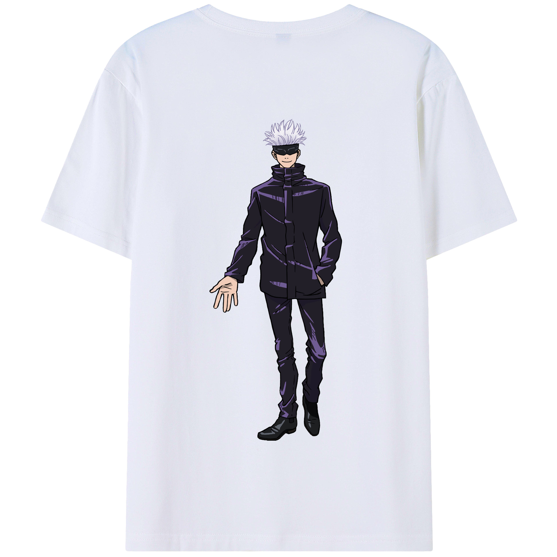 （画像用） 呪術廻戦 Jujutsu Kaisen 綿100％半袖Tシャツ（背面プリント）