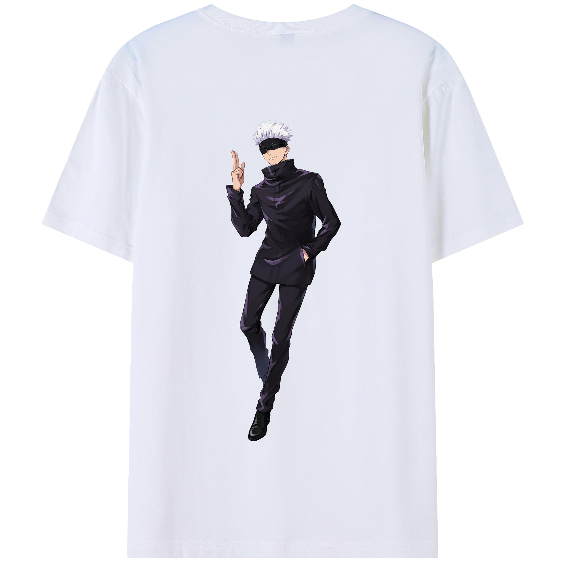 （画像用） 呪術廻戦 Jujutsu Kaisen 綿100％半袖Tシャツ（背面プリント）