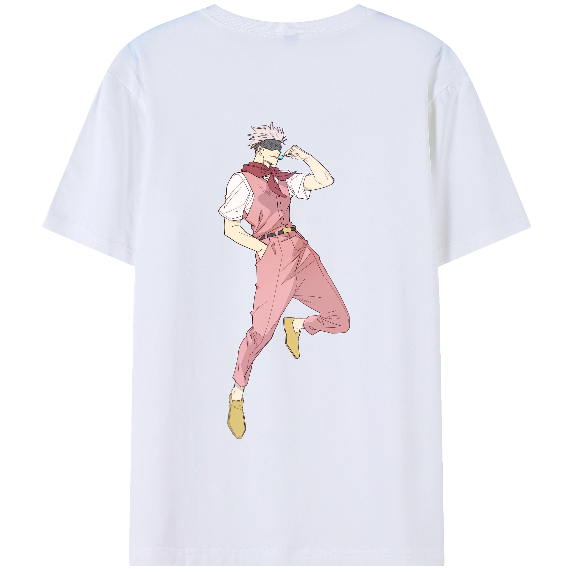 （画像用） 呪術廻戦 Jujutsu Kaisen 綿100％半袖Tシャツ（背面プリント）