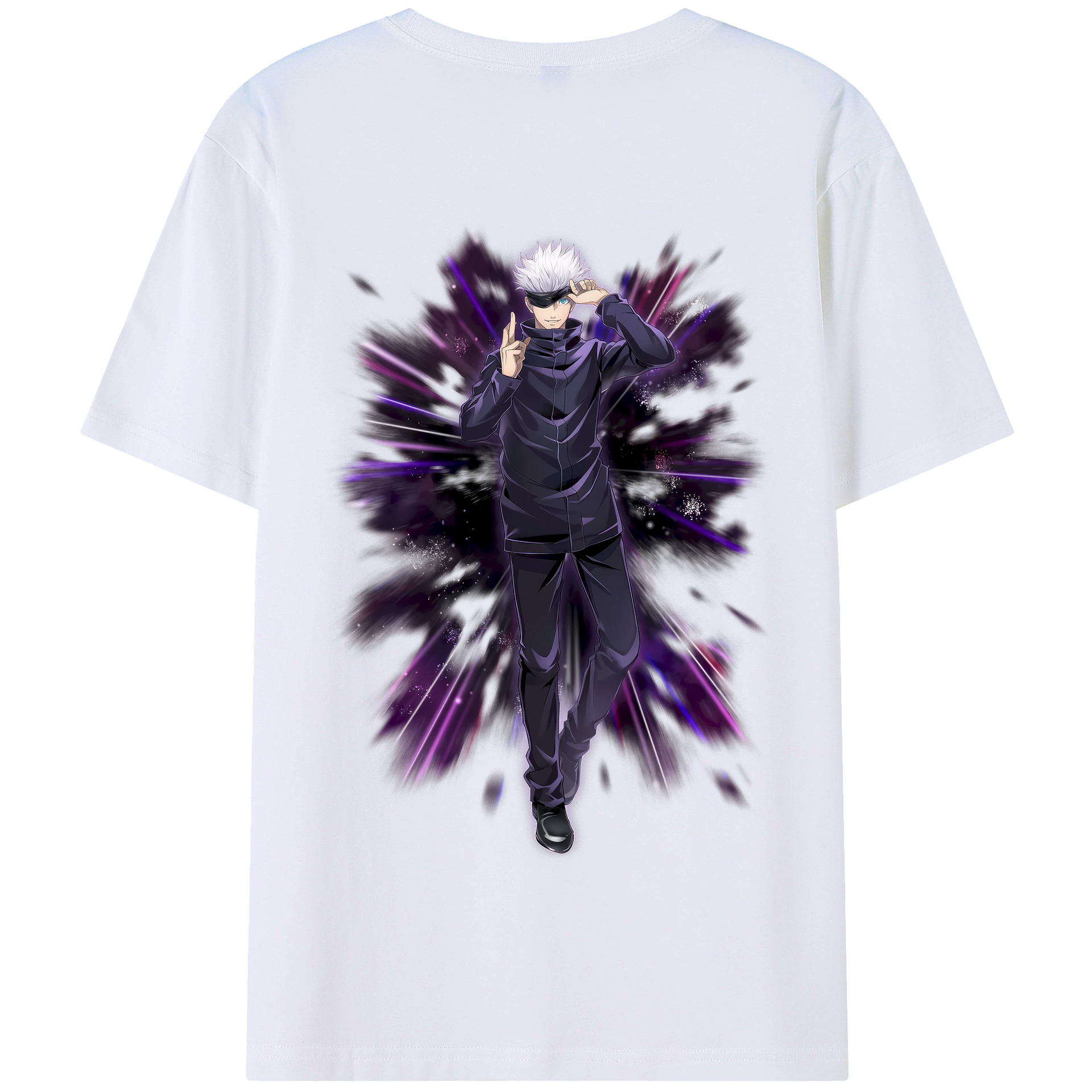 （画像用） 呪術廻戦 Jujutsu Kaisen 綿100％半袖Tシャツ（背面プリント）