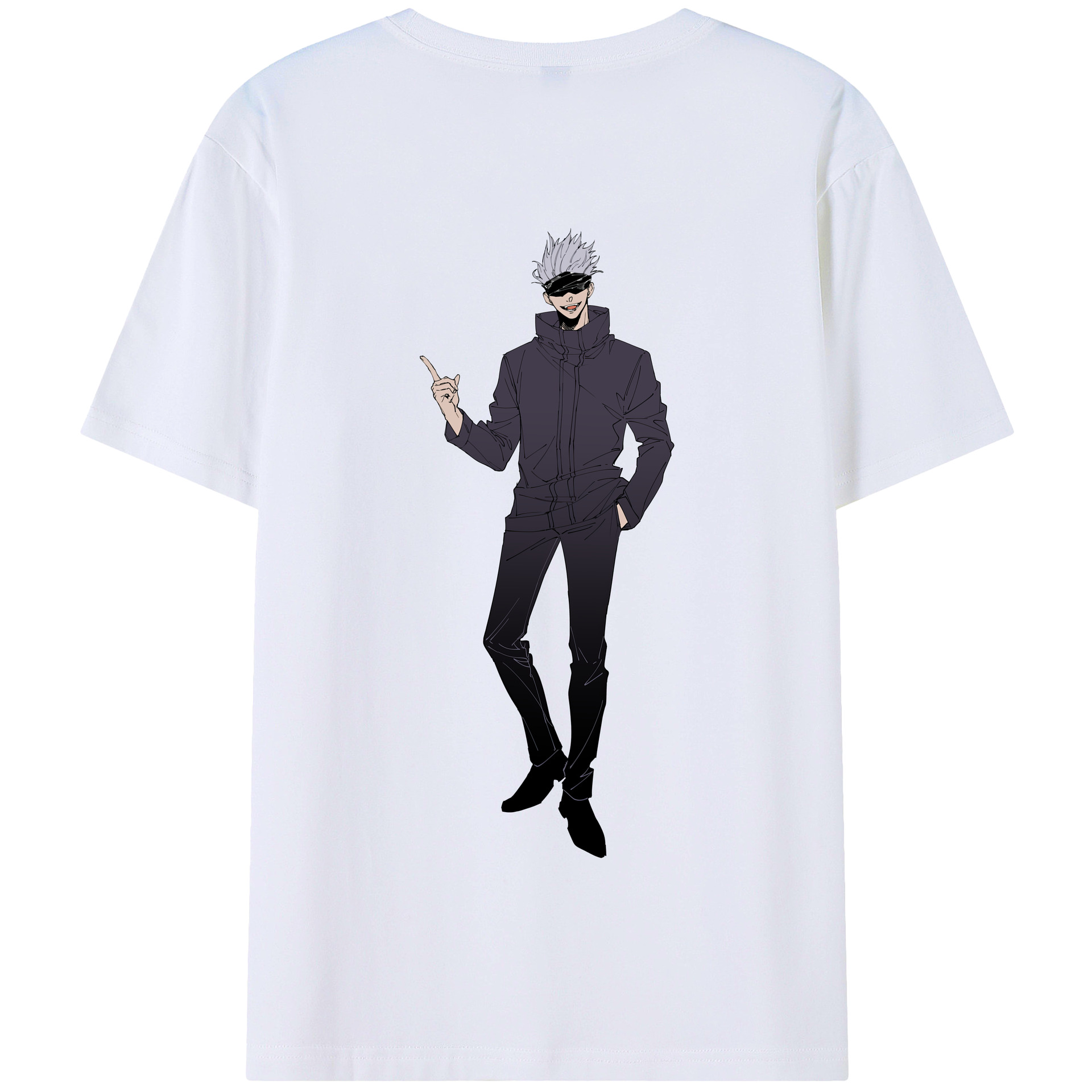 （画像用） 呪術廻戦 Jujutsu Kaisen 綿100％半袖Tシャツ（背面プリント）