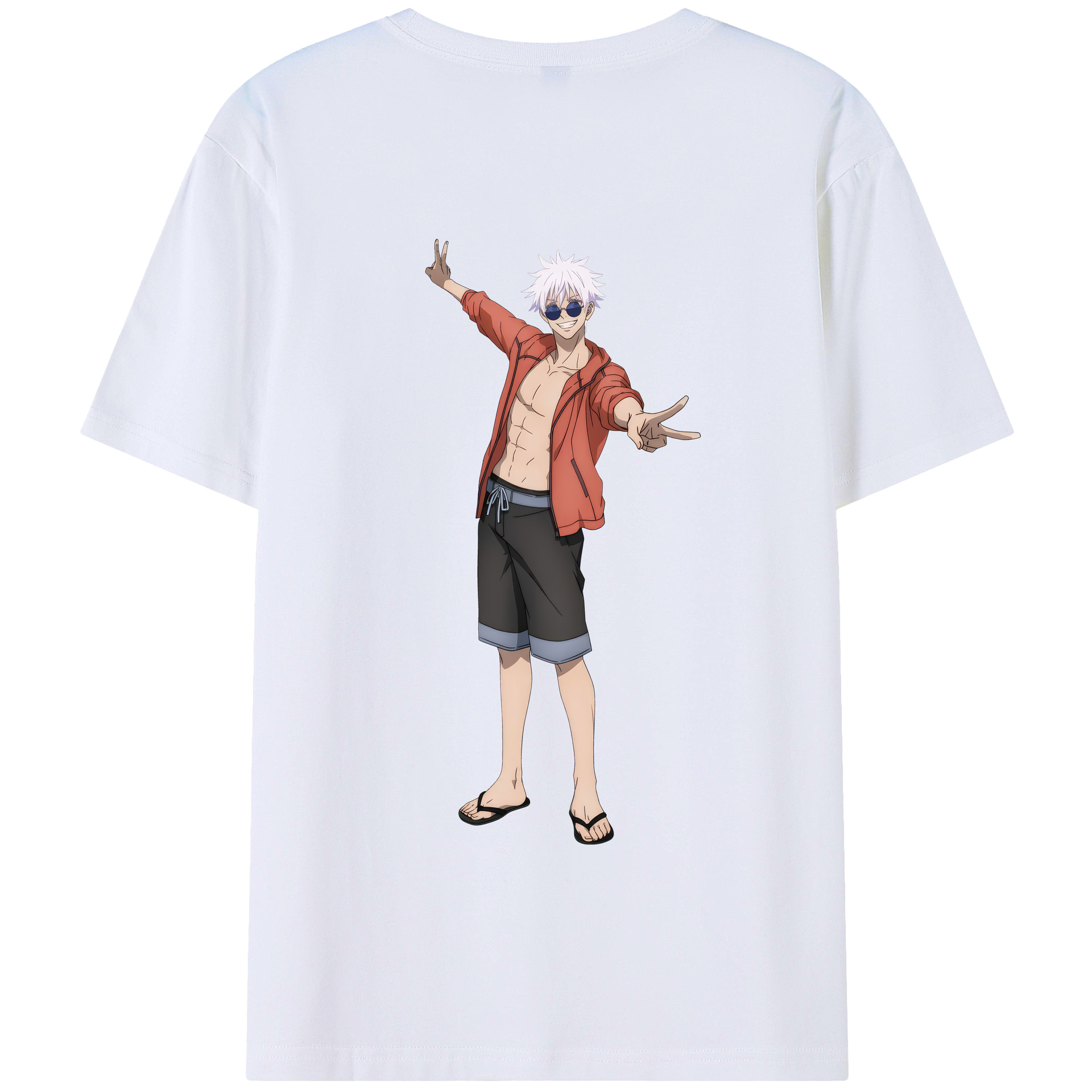 （画像用） 呪術廻戦 Jujutsu Kaisen 綿100％半袖Tシャツ（背面プリント）
