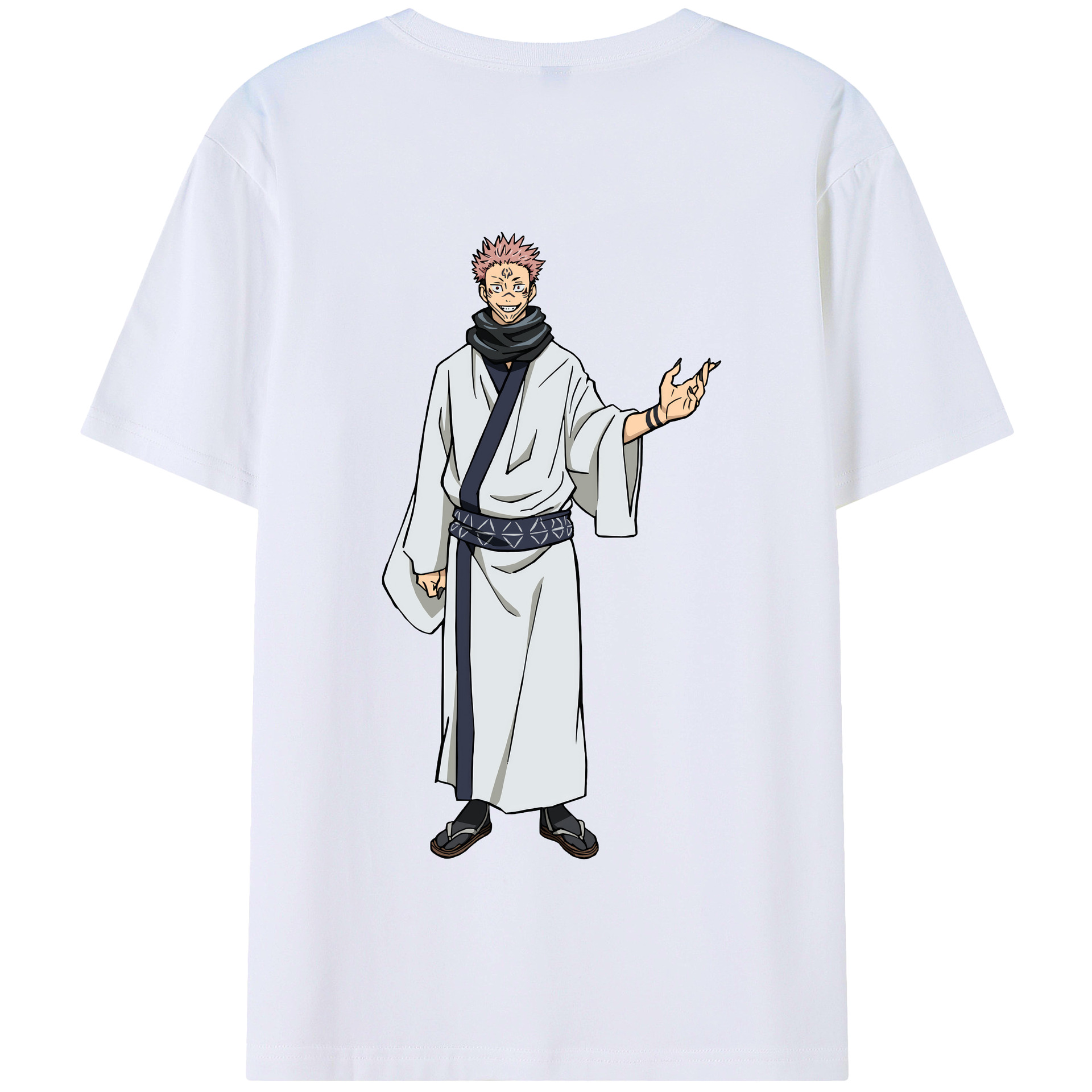 （画像用） 呪術廻戦 Jujutsu Kaisen 綿100％半袖Tシャツ（背面プリント）