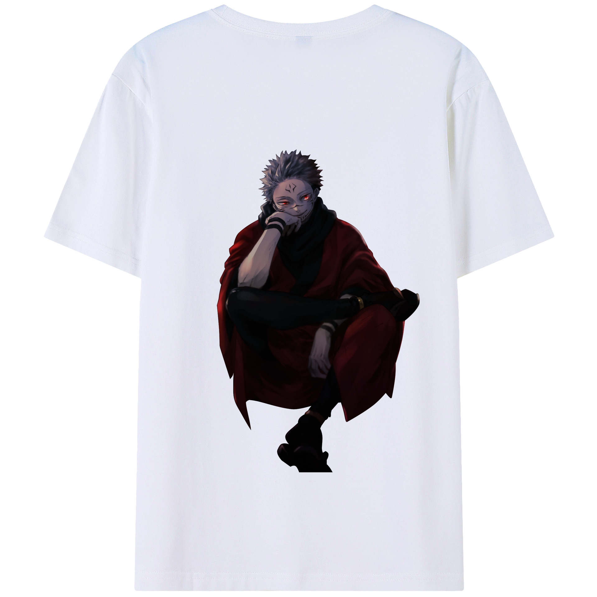 （画像用） 呪術廻戦 Jujutsu Kaisen 綿100％半袖Tシャツ（背面プリント）