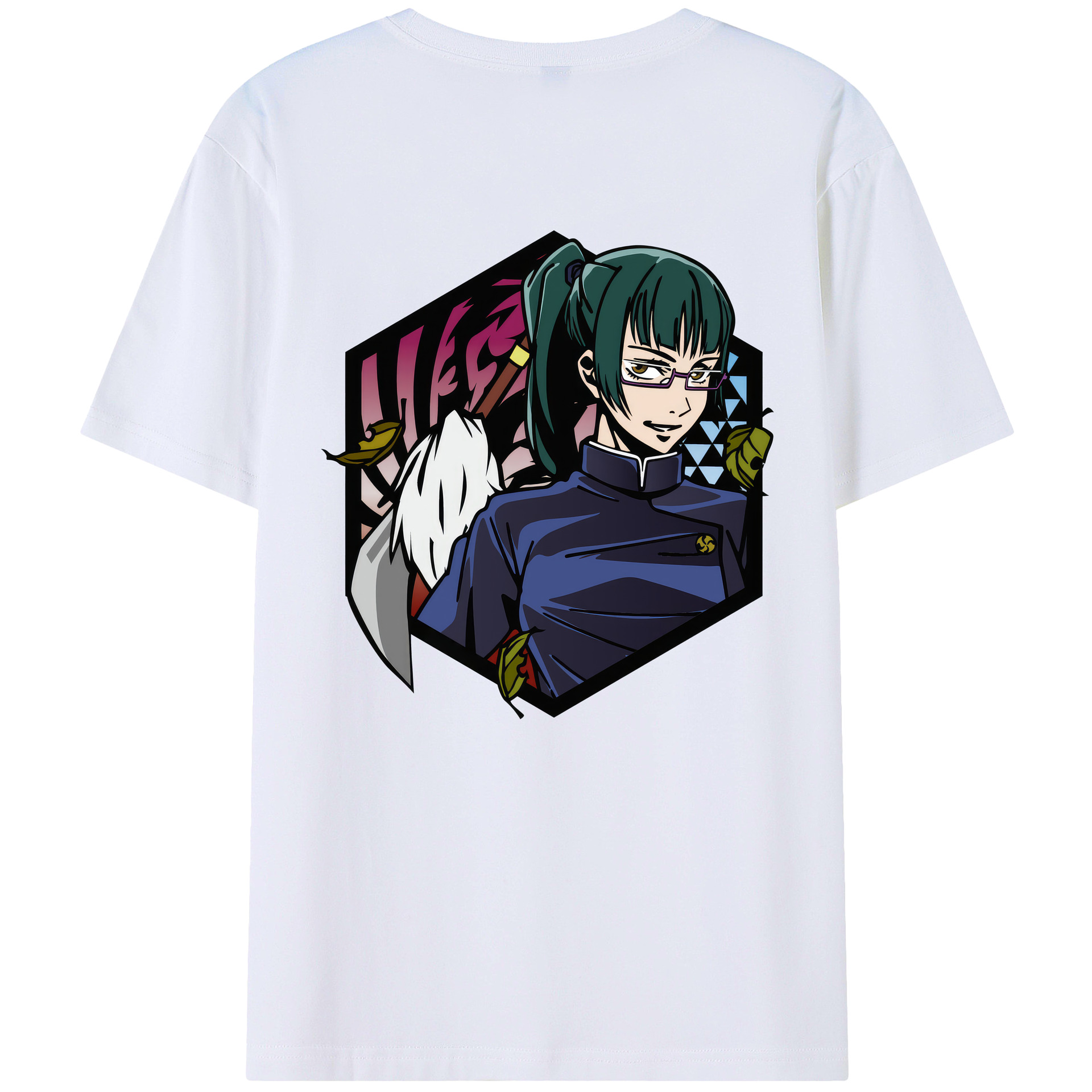 （画像用） 呪術廻戦 Jujutsu Kaisen 綿100％半袖Tシャツ（背面プリント）