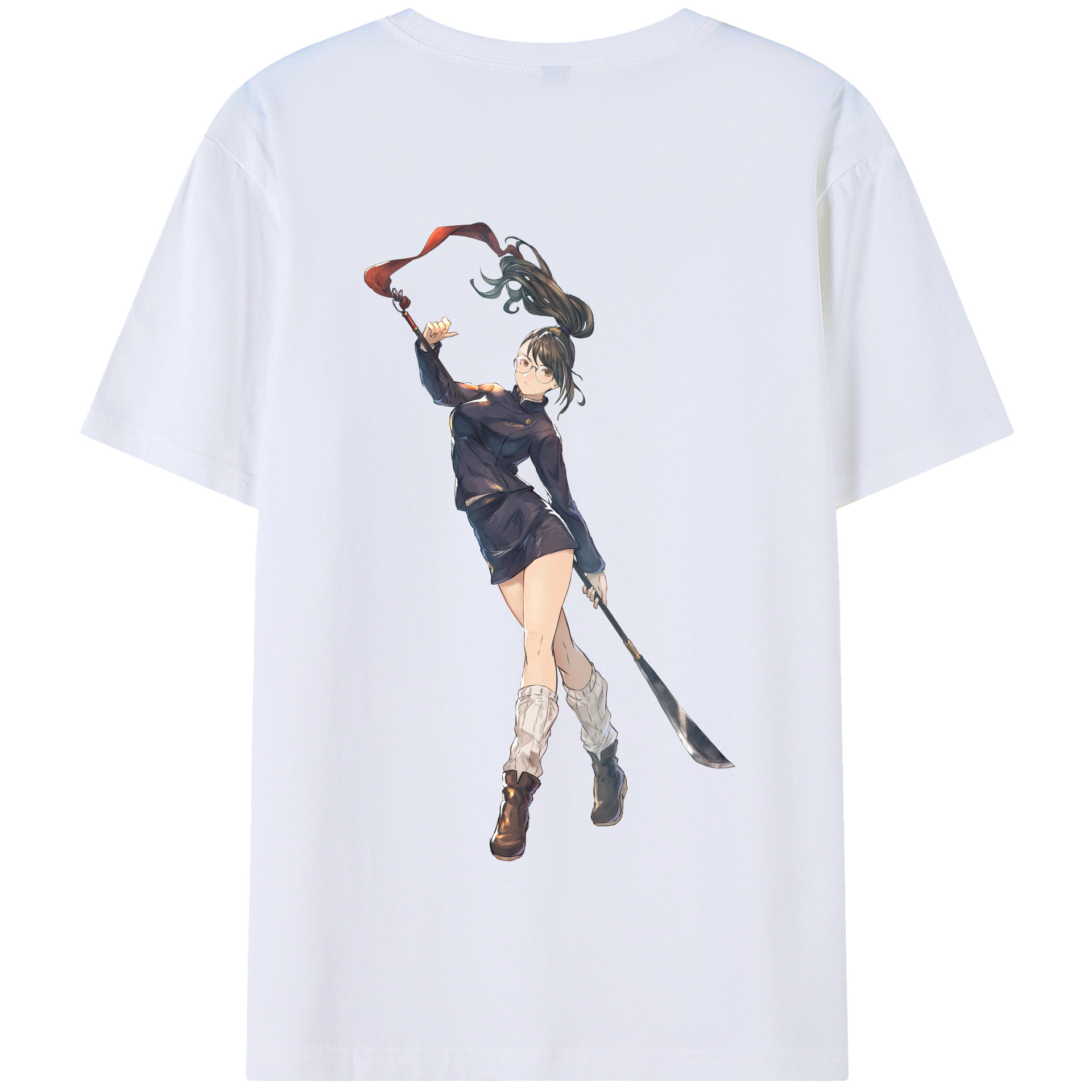 （画像用） 呪術廻戦 Jujutsu Kaisen 綿100％半袖Tシャツ（背面プリント）