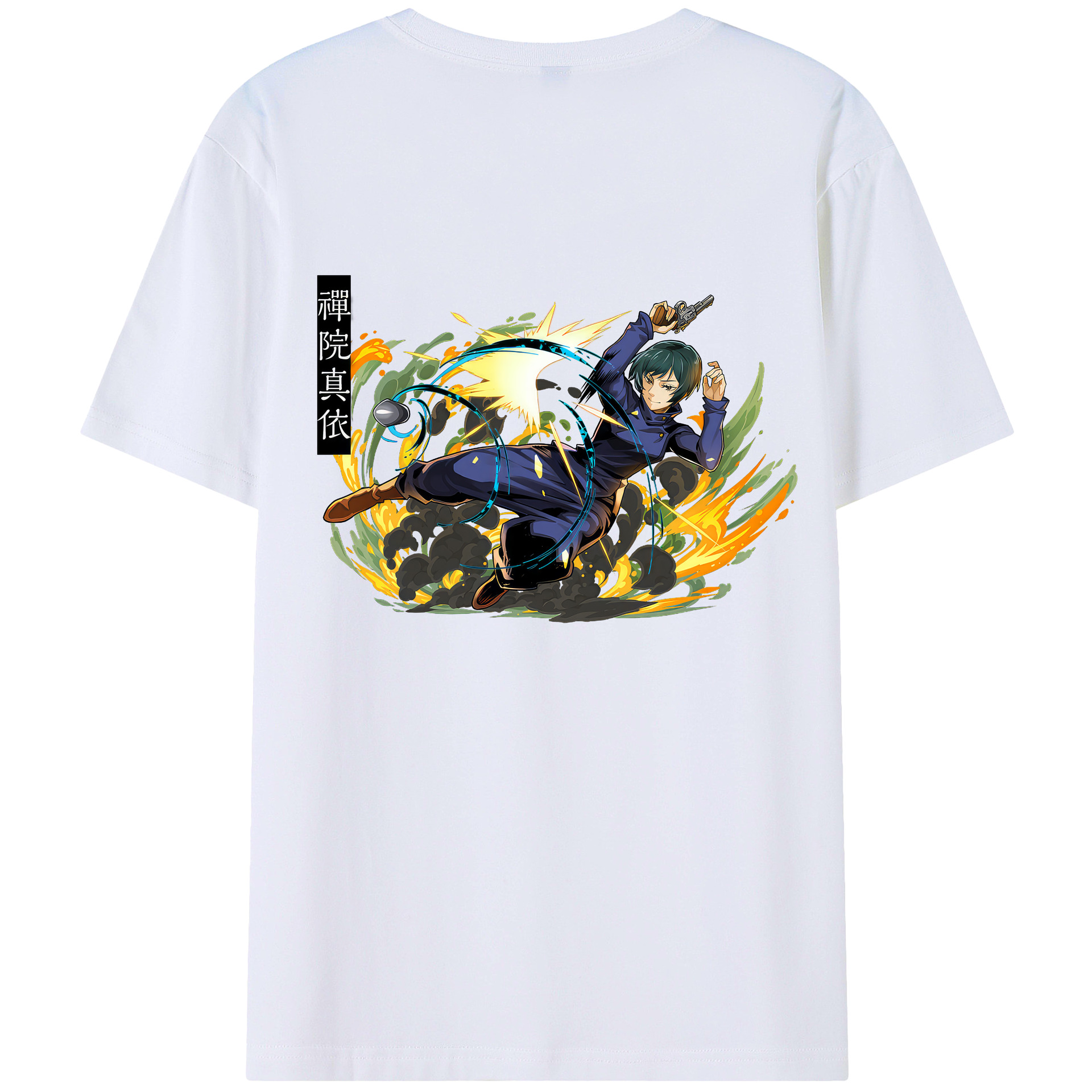 （画像用） 呪術廻戦 Jujutsu Kaisen 綿100％半袖Tシャツ（背面プリント）