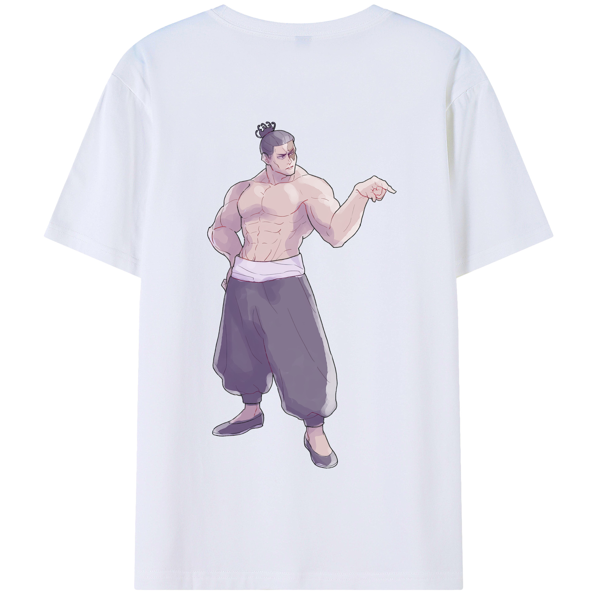 （画像用） 呪術廻戦 Jujutsu Kaisen 綿100％半袖Tシャツ（背面プリント）