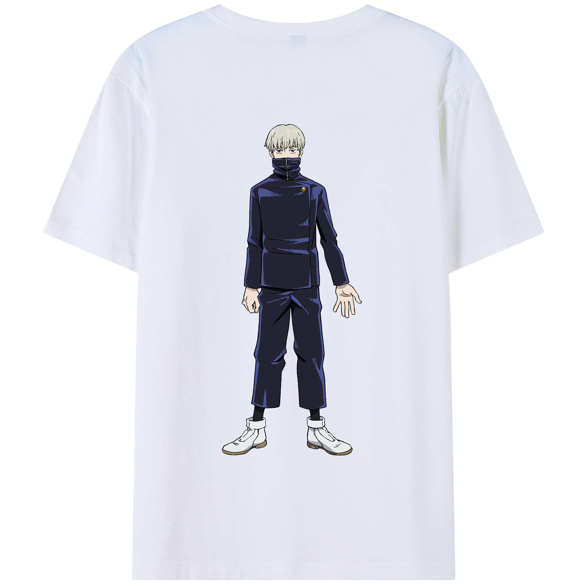 （画像用） 呪術廻戦 Jujutsu Kaisen 綿100％半袖Tシャツ（背面プリント）