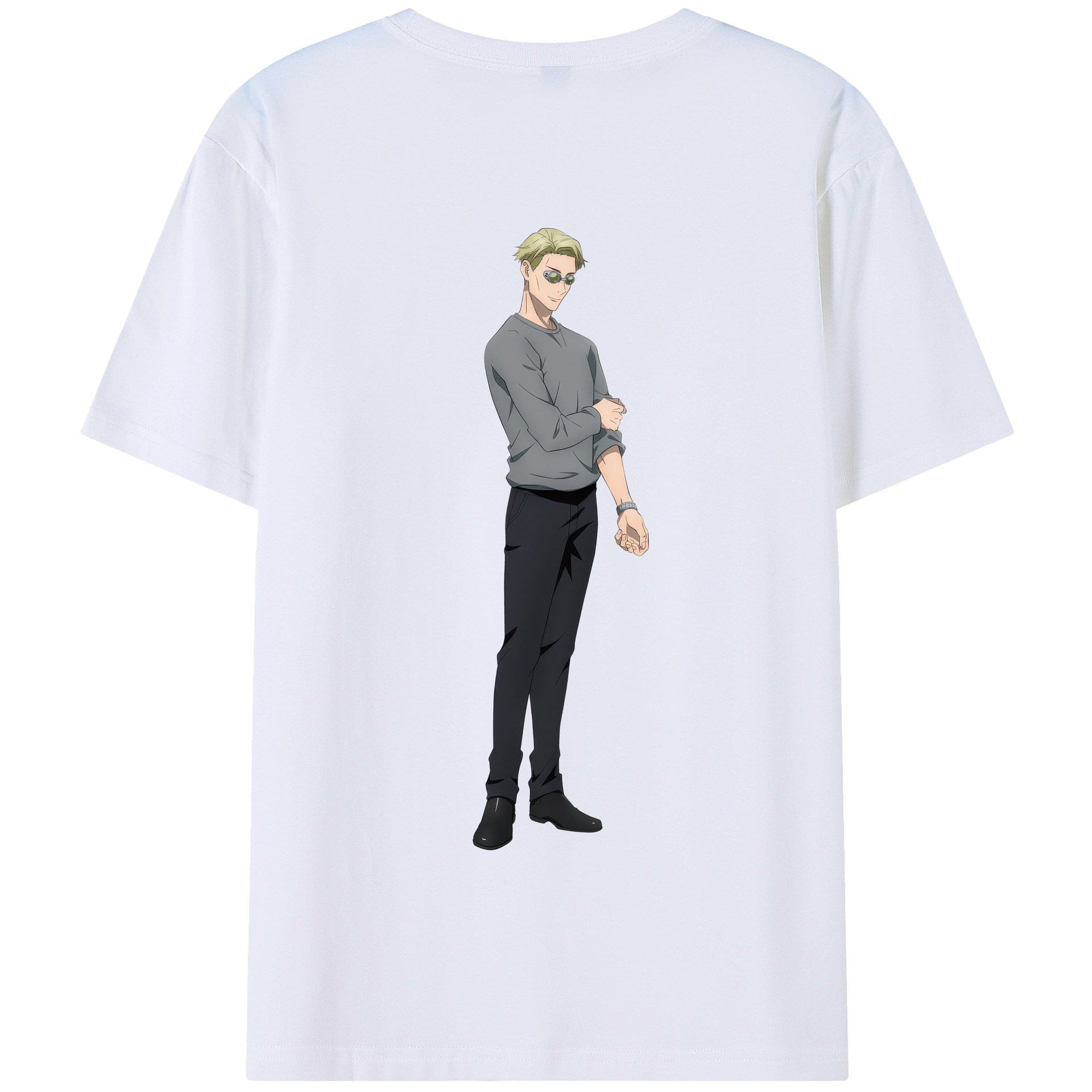（画像用） 呪術廻戦 Jujutsu Kaisen 綿100％半袖Tシャツ（背面プリント）