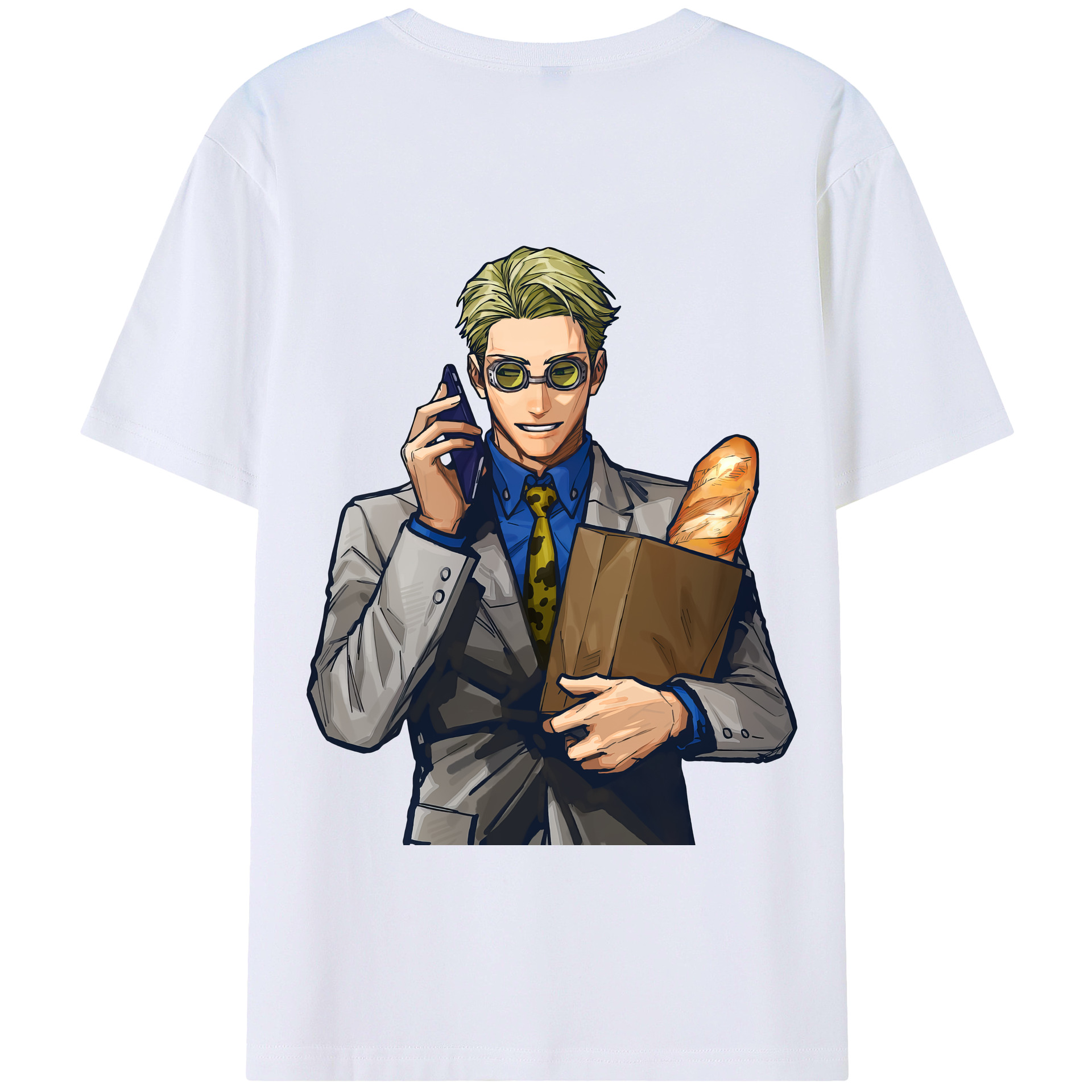 （画像用） 呪術廻戦 Jujutsu Kaisen 綿100％半袖Tシャツ（背面プリント）