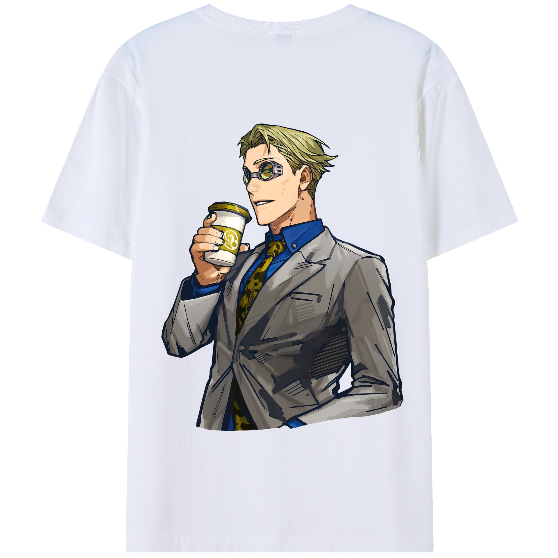 （画像用） 呪術廻戦 Jujutsu Kaisen 綿100％半袖Tシャツ（背面プリント）