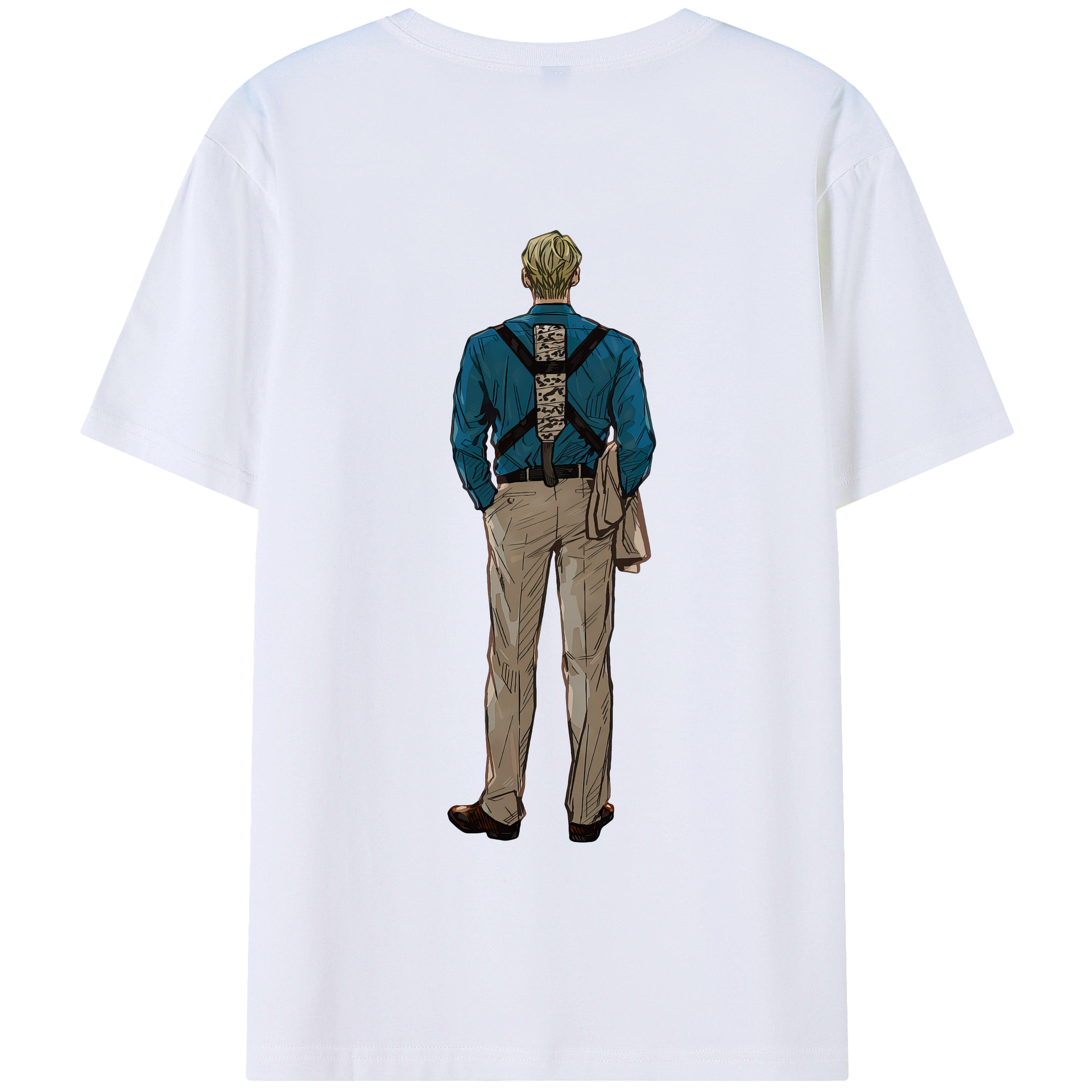 （画像用） 呪術廻戦 Jujutsu Kaisen 綿100％半袖Tシャツ（背面プリント）