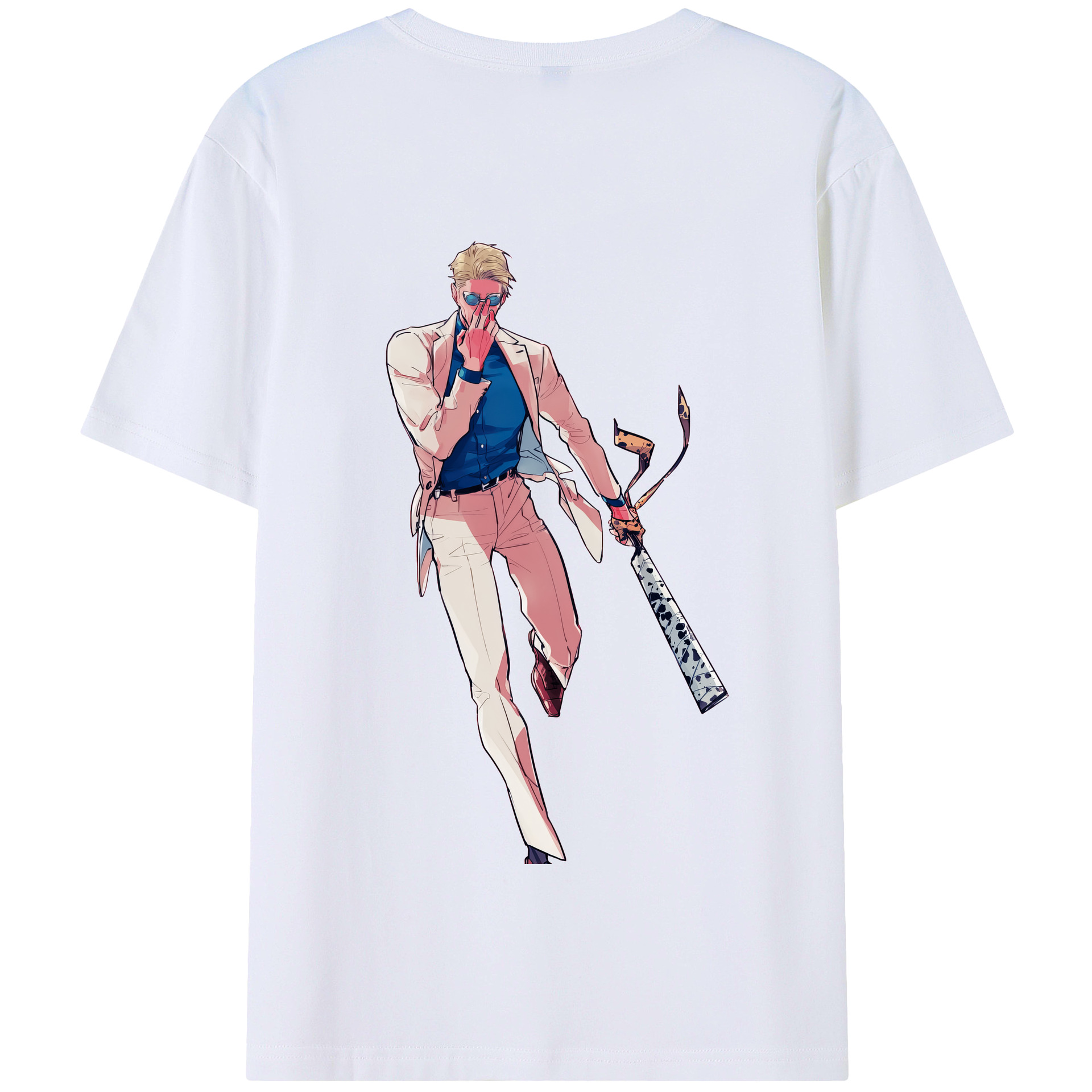 （画像用） 呪術廻戦 Jujutsu Kaisen 綿100％半袖Tシャツ（背面プリント）