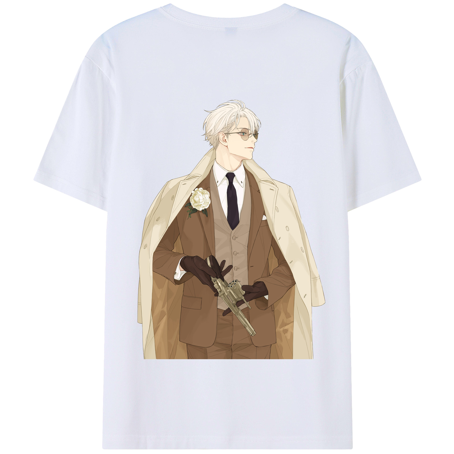 （画像用） 呪術廻戦 Jujutsu Kaisen 綿100％半袖Tシャツ（背面プリント）