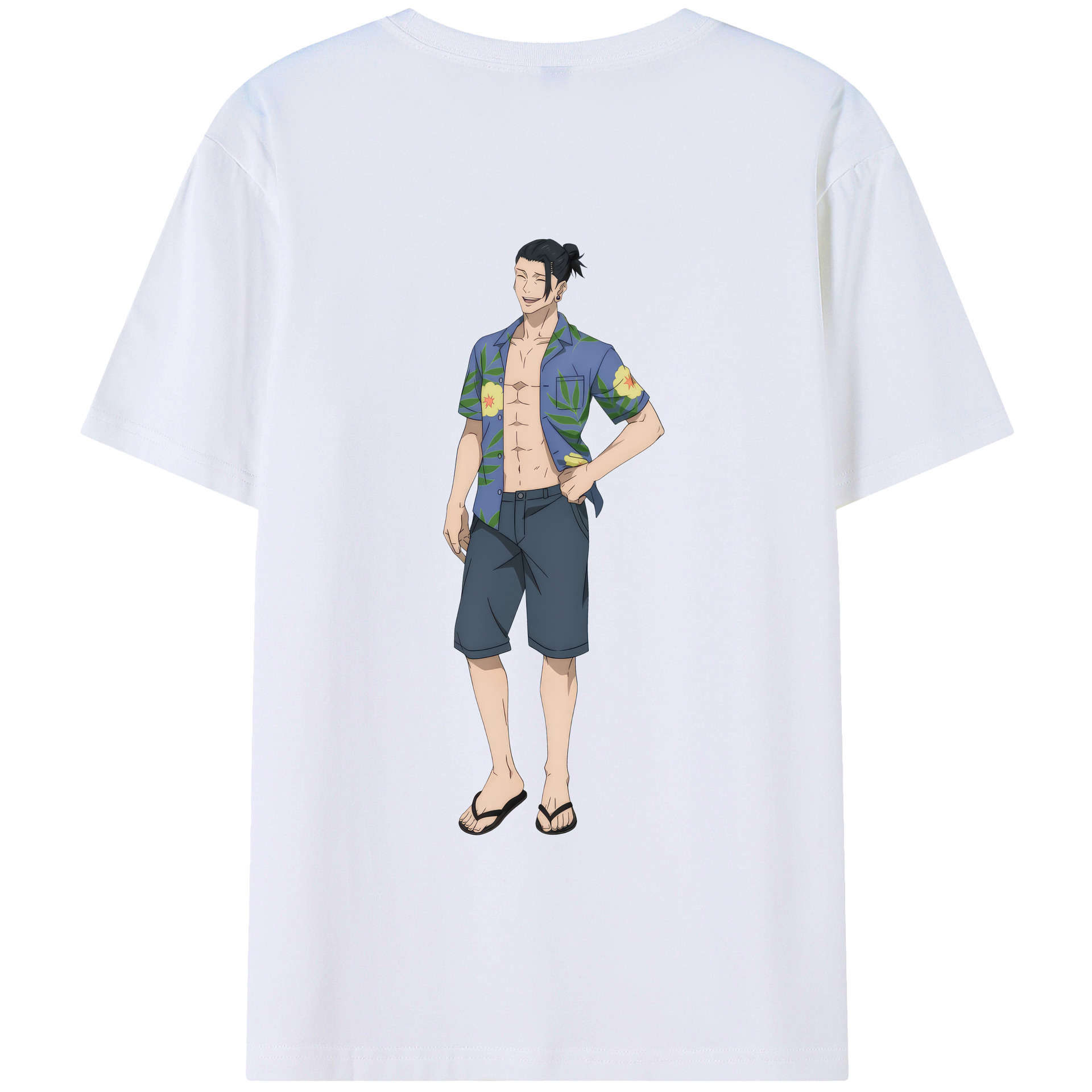 （画像用） 呪術廻戦 Jujutsu Kaisen 綿100％半袖Tシャツ（背面プリント）