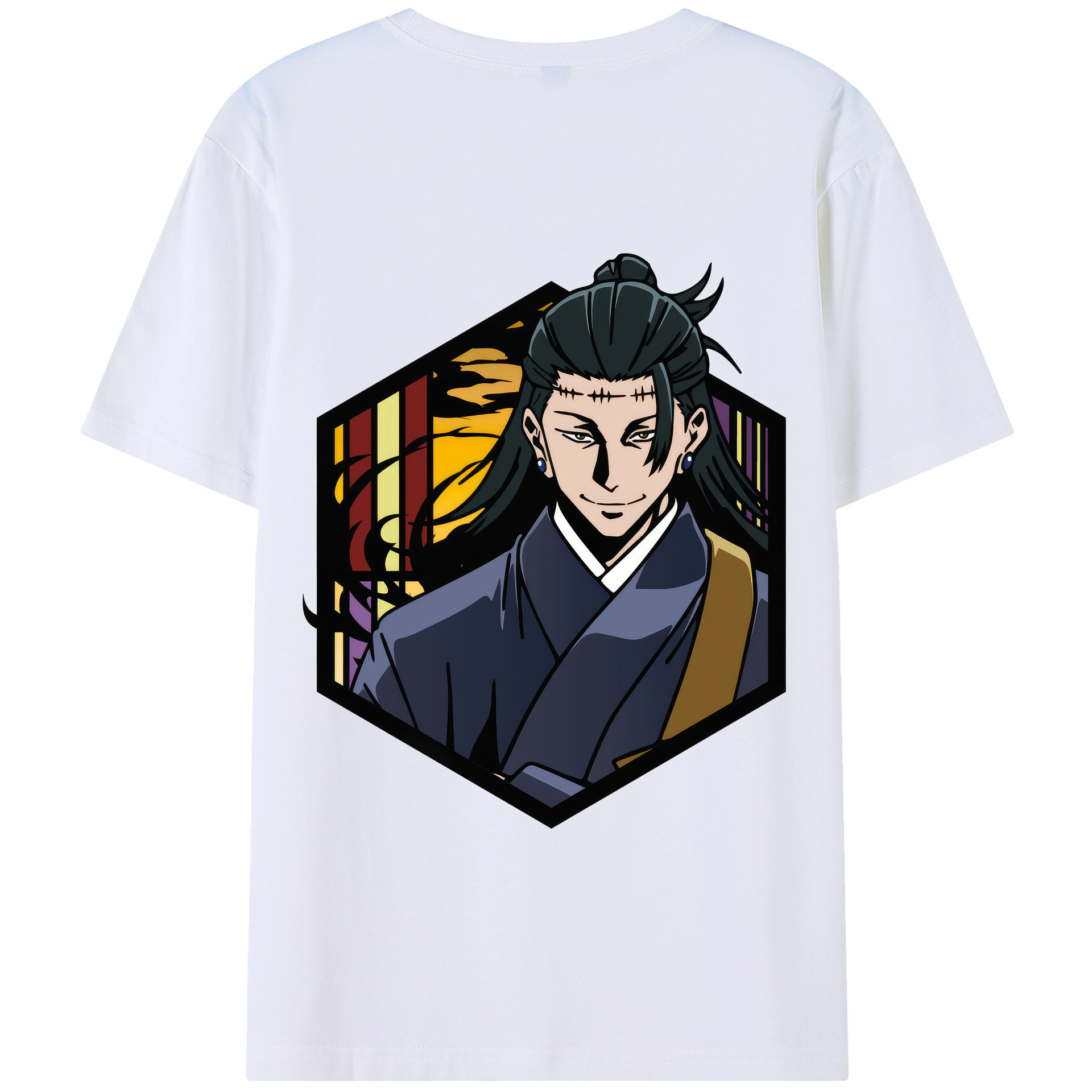 （画像用） 呪術廻戦 Jujutsu Kaisen 綿100％半袖Tシャツ（背面プリント）