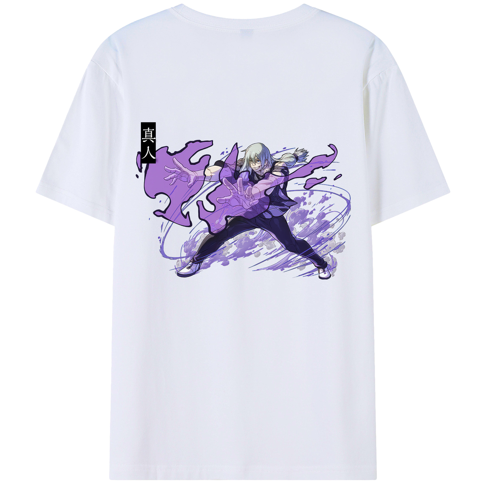 （画像用） 呪術廻戦 Jujutsu Kaisen 綿100％半袖Tシャツ（背面プリント）