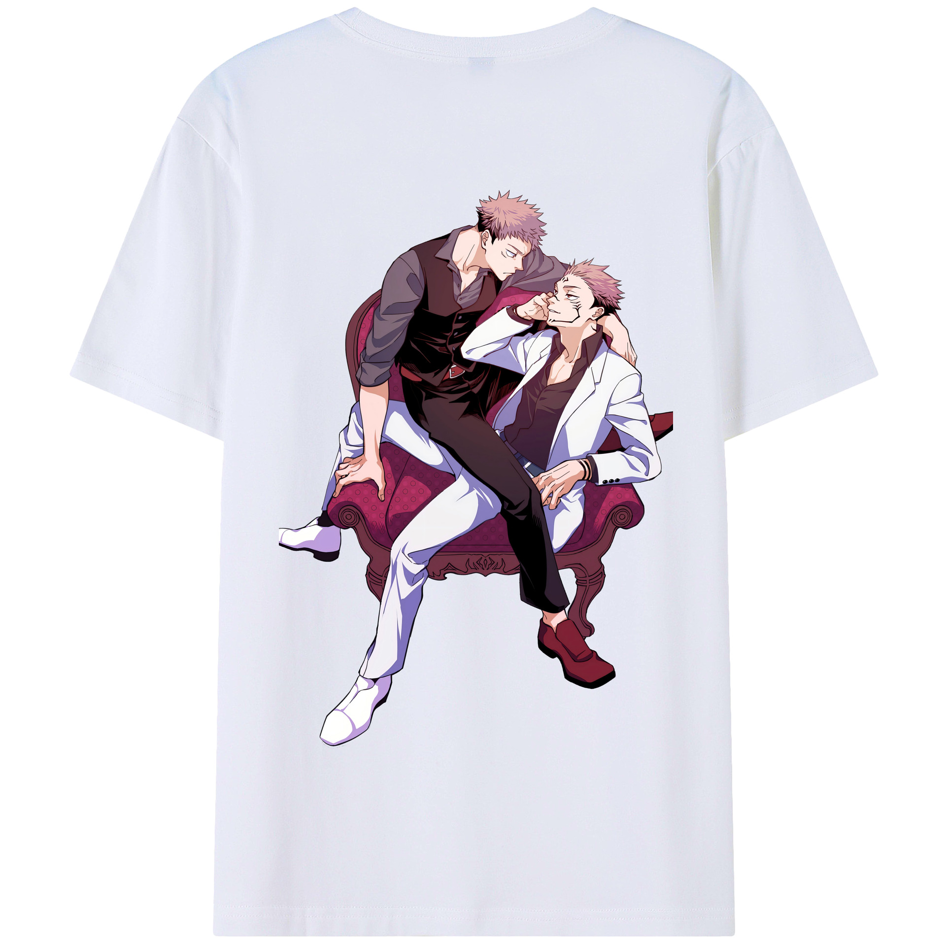 （画像用） 呪術廻戦 Jujutsu Kaisen 綿100％半袖Tシャツ（背面プリント）