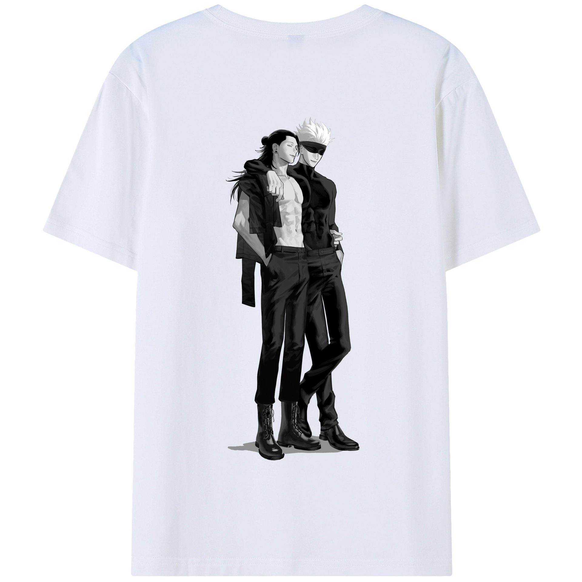 （画像用） 呪術廻戦 Jujutsu Kaisen 綿100％半袖Tシャツ（背面プリント）