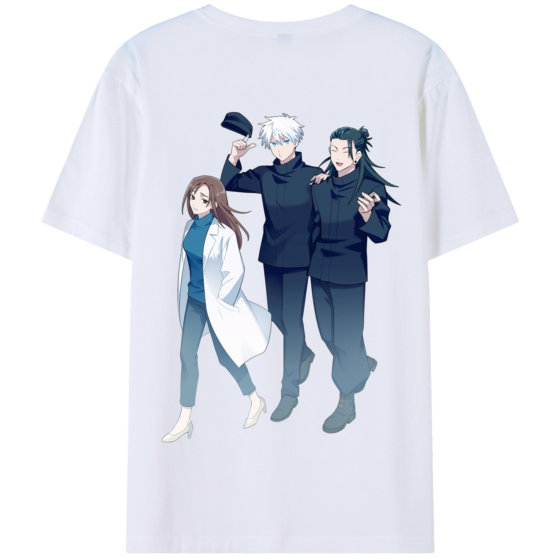 （画像用） 呪術廻戦 Jujutsu Kaisen 綿100％半袖Tシャツ（背面プリント）