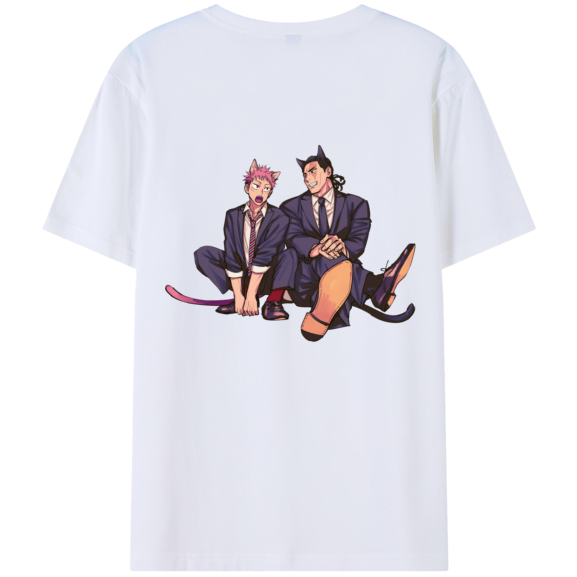 （画像用） 呪術廻戦 Jujutsu Kaisen 綿100％半袖Tシャツ（背面プリント）
