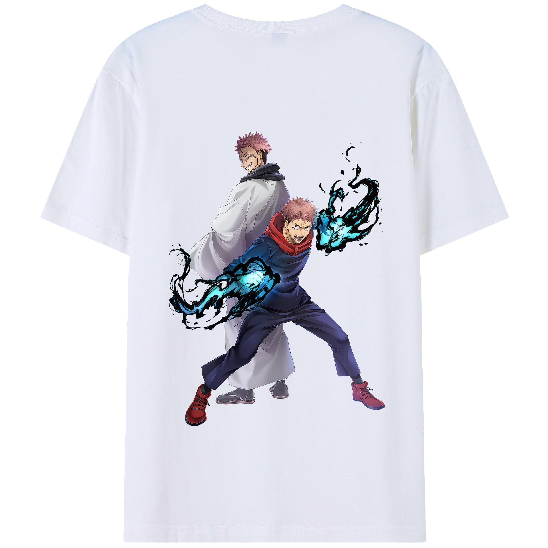 （画像用） 呪術廻戦 Jujutsu Kaisen 綿100％半袖Tシャツ（背面プリント）