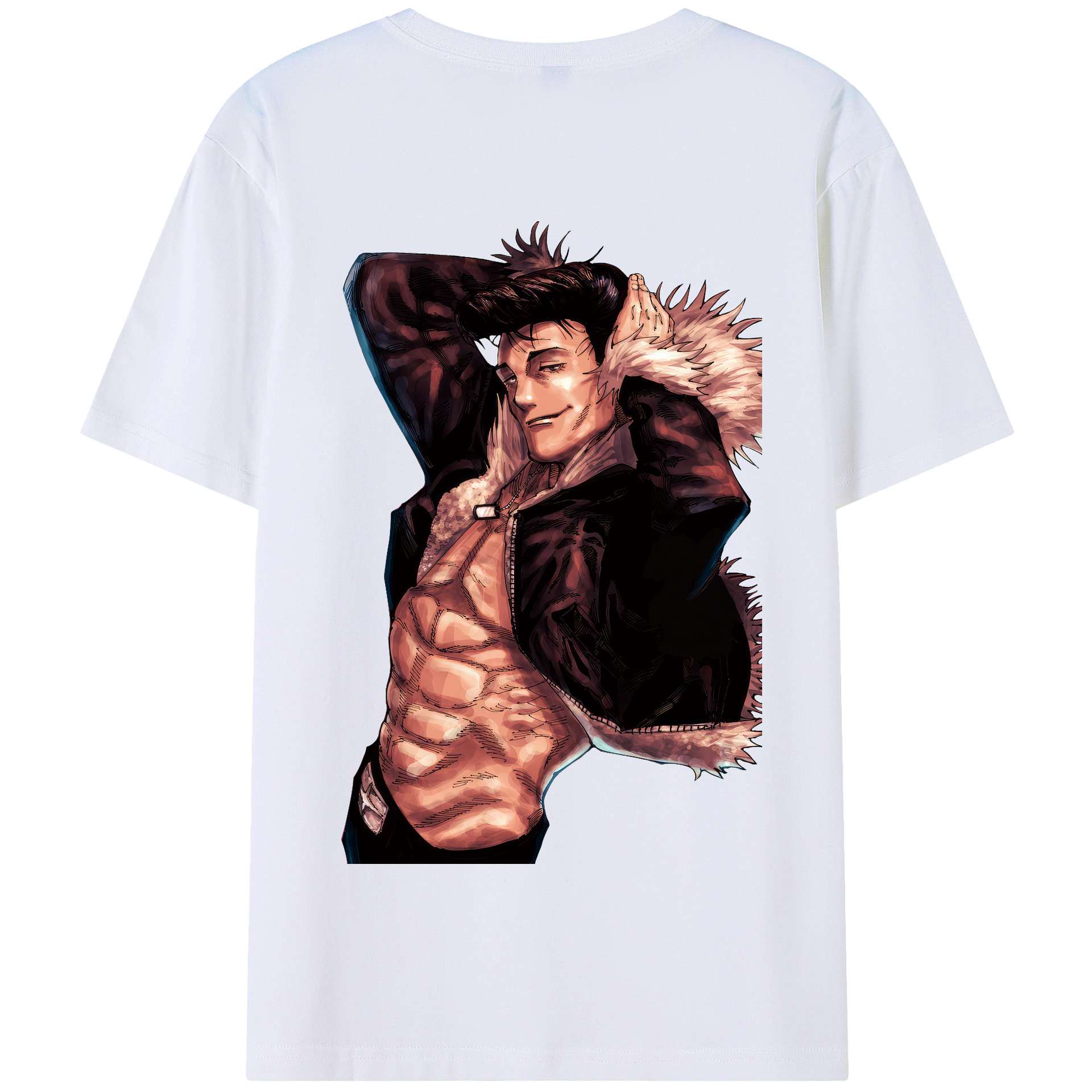 （画像用） 呪術廻戦 Jujutsu Kaisen 綿100％半袖Tシャツ（背面プリント）