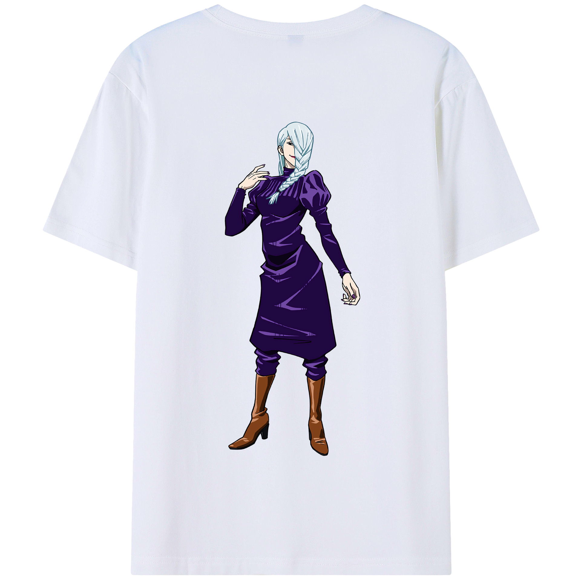 （画像用） 呪術廻戦 Jujutsu Kaisen 綿100％半袖Tシャツ（背面プリント）