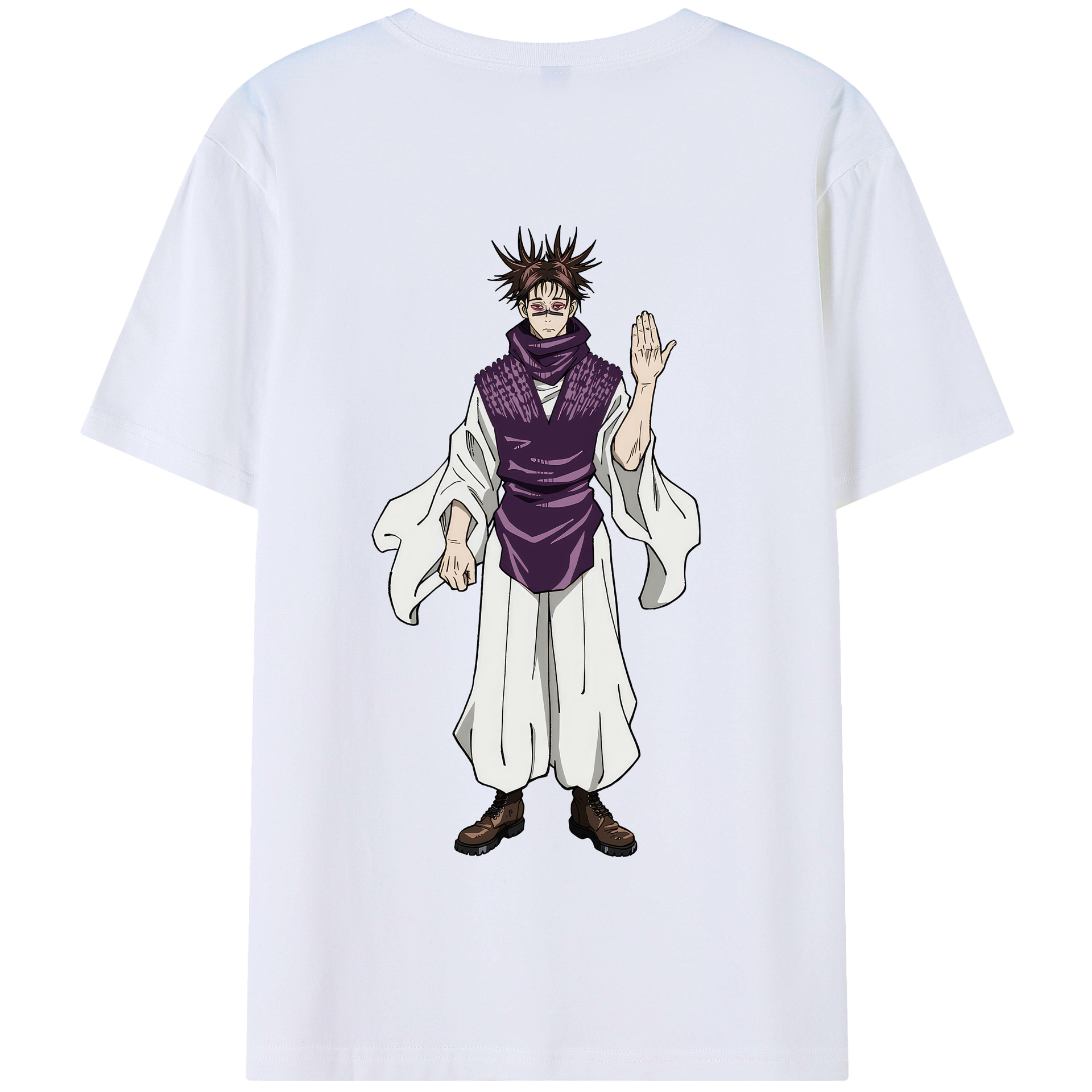 （画像用） 呪術廻戦 Jujutsu Kaisen 綿100％半袖Tシャツ（背面プリント）