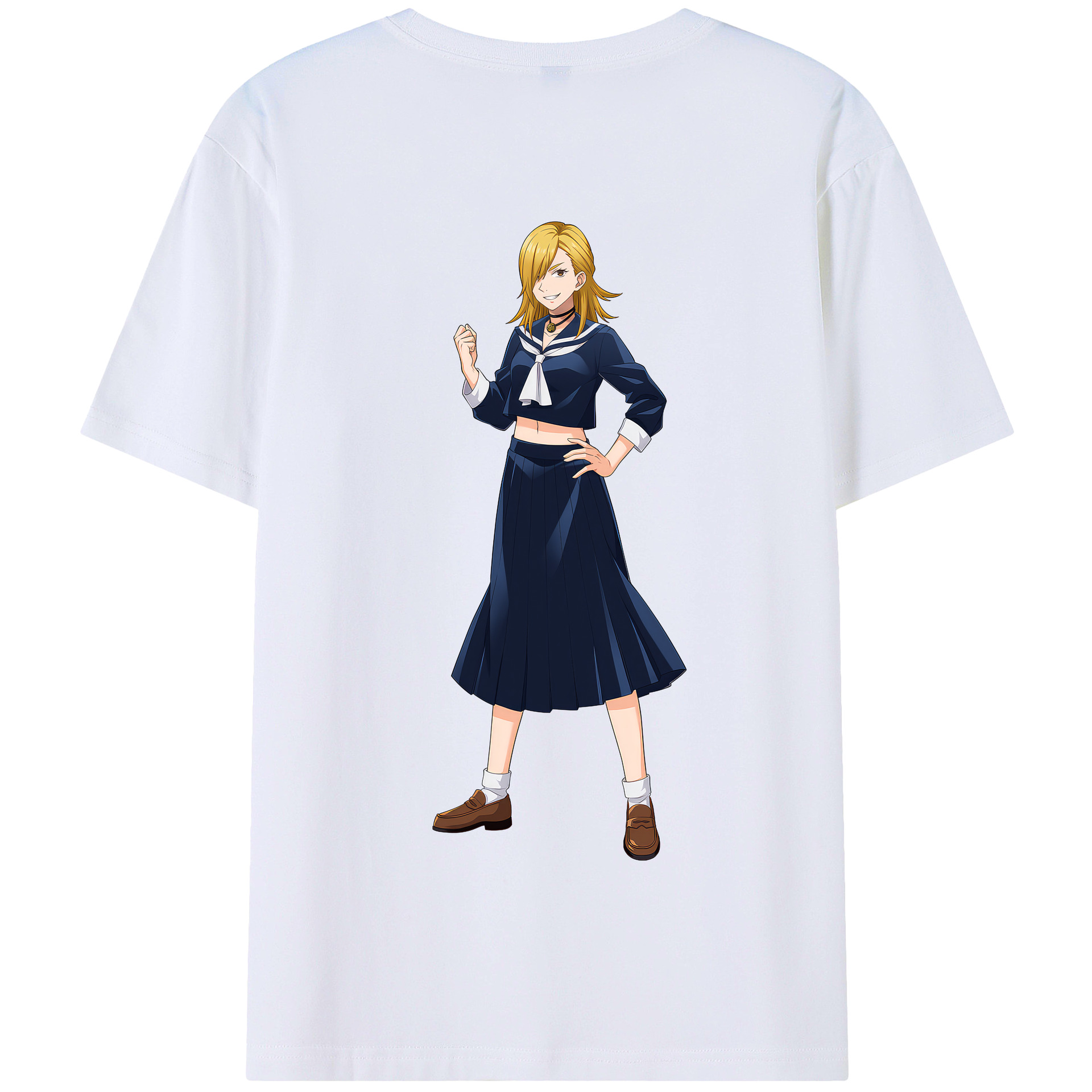 （画像用） 呪術廻戦 Jujutsu Kaisen 綿100％半袖Tシャツ（背面プリント）