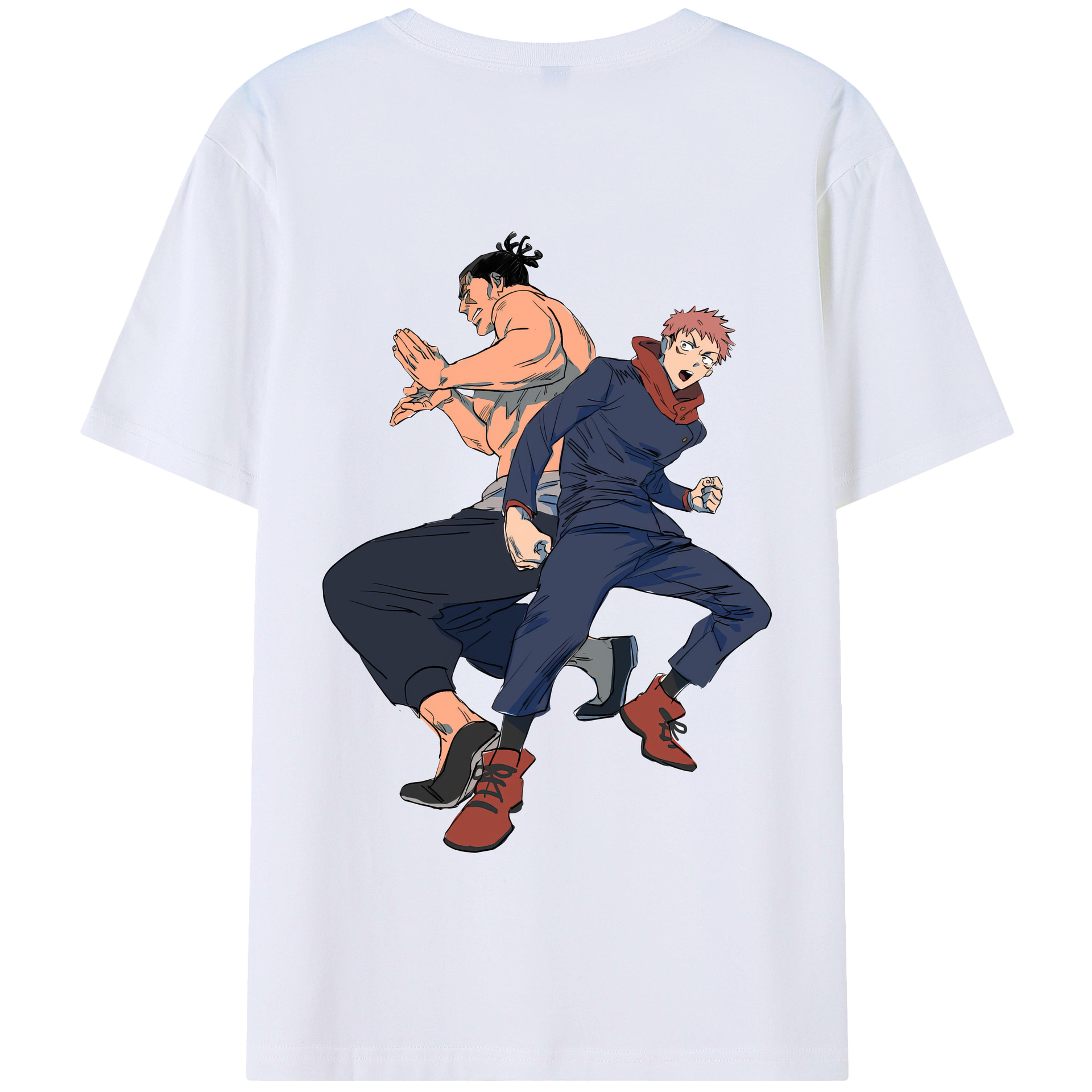 （画像用） 呪術廻戦 Jujutsu Kaisen 綿100％半袖Tシャツ（背面プリント）