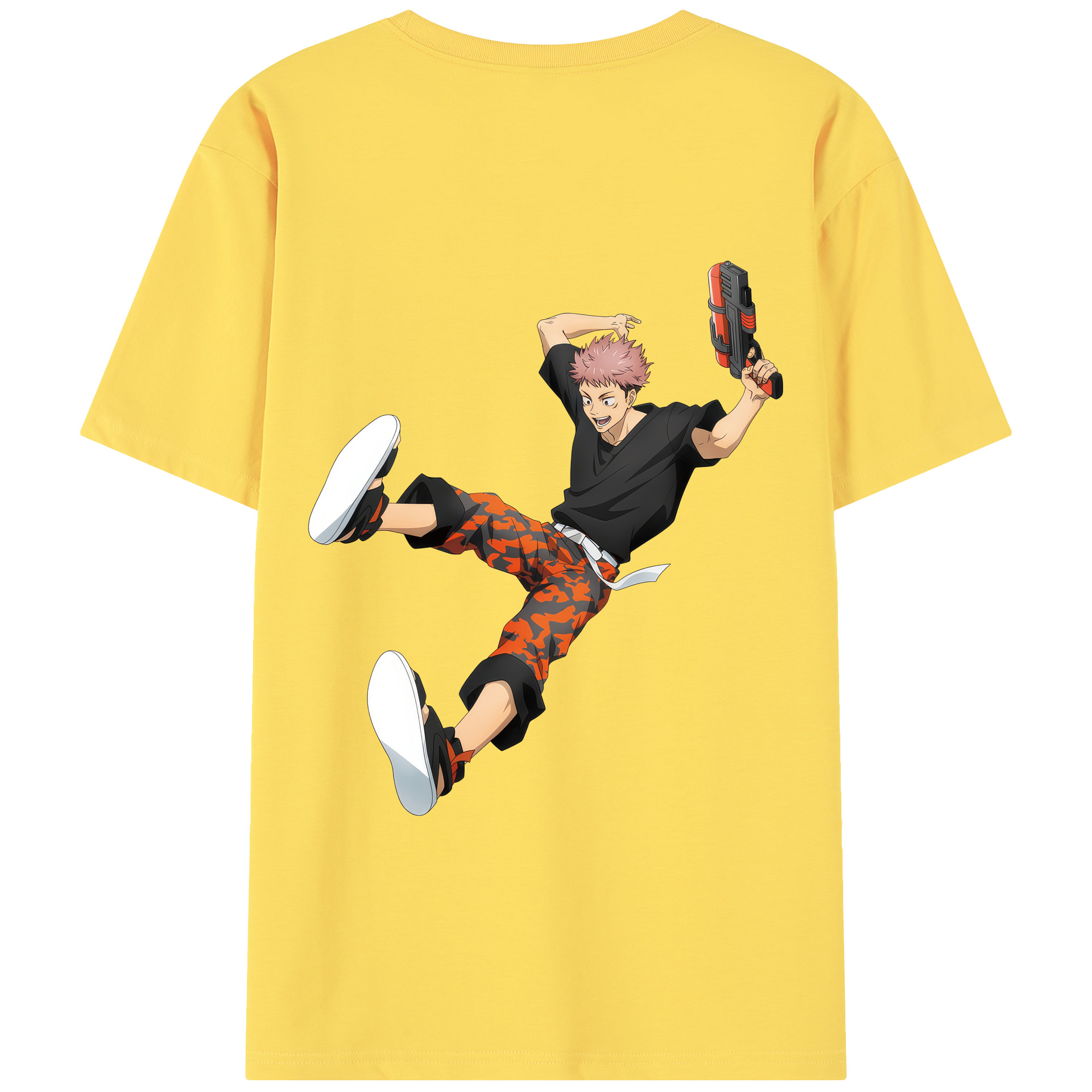（画像用） 呪術廻戦 Jujutsu Kaisen 綿100％半袖Tシャツ（背面プリント）