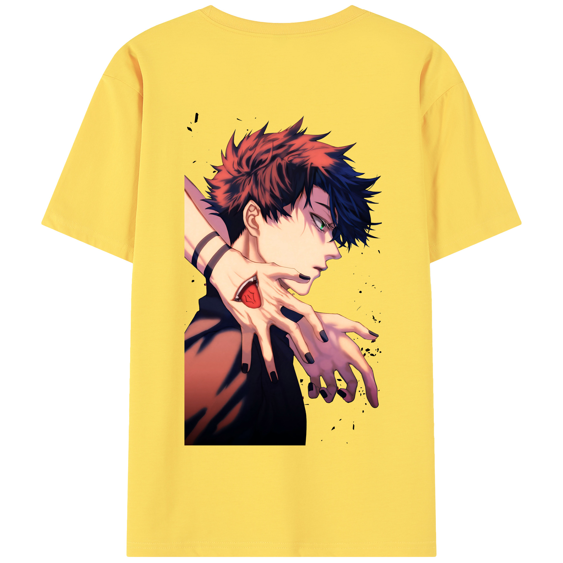 （画像用） 呪術廻戦 Jujutsu Kaisen 綿100％半袖Tシャツ（背面プリント）
