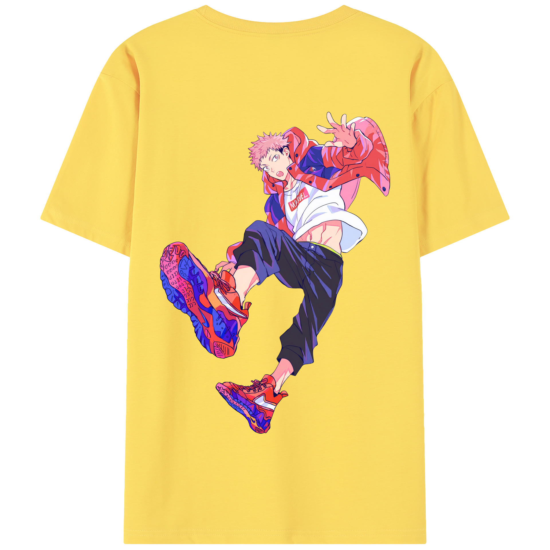 （画像用） 呪術廻戦 Jujutsu Kaisen 綿100％半袖Tシャツ（背面プリント）