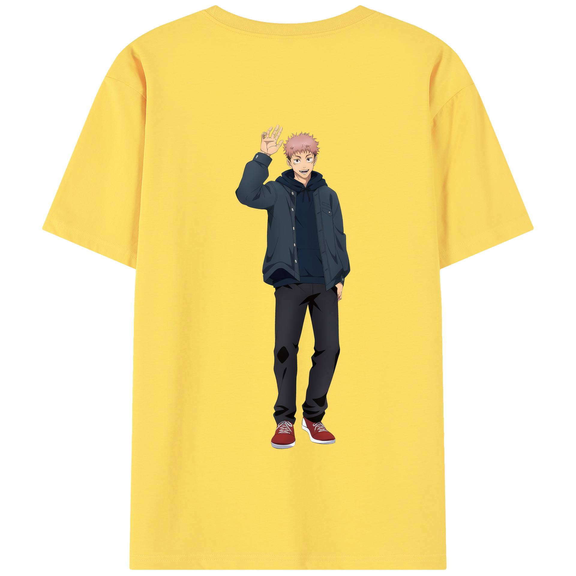 （画像用） 呪術廻戦 Jujutsu Kaisen 綿100％半袖Tシャツ（背面プリント）