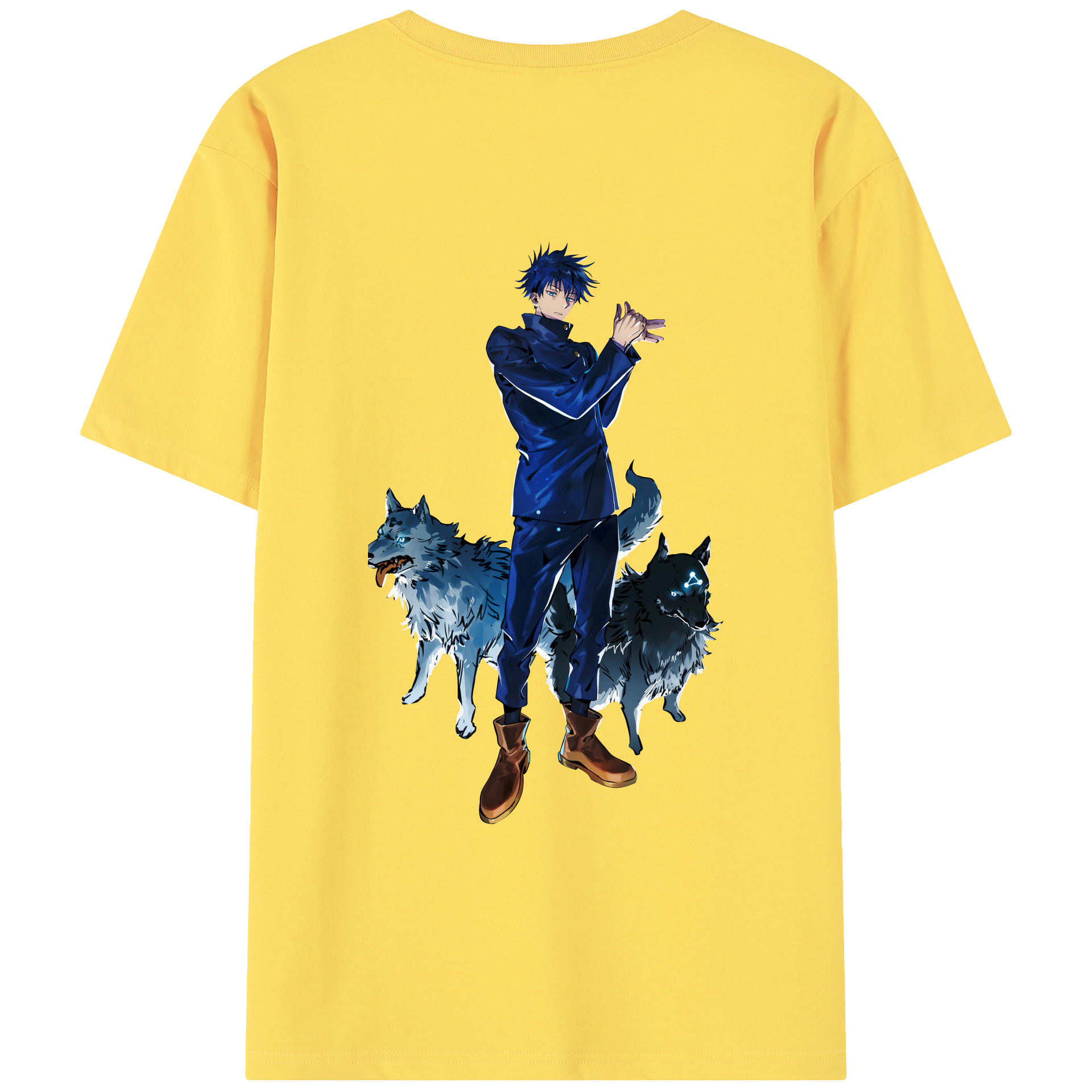 （画像用） 呪術廻戦 Jujutsu Kaisen 綿100％半袖Tシャツ（背面プリント）