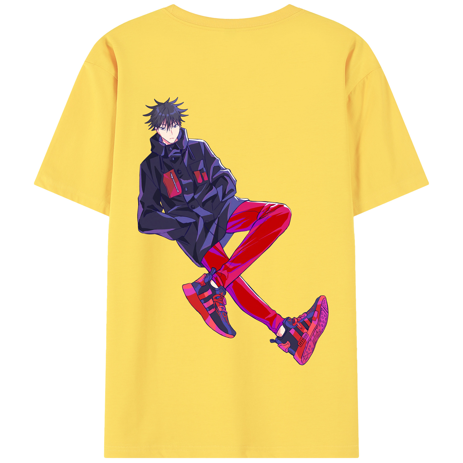 （画像用） 呪術廻戦 Jujutsu Kaisen 綿100％半袖Tシャツ（背面プリント）