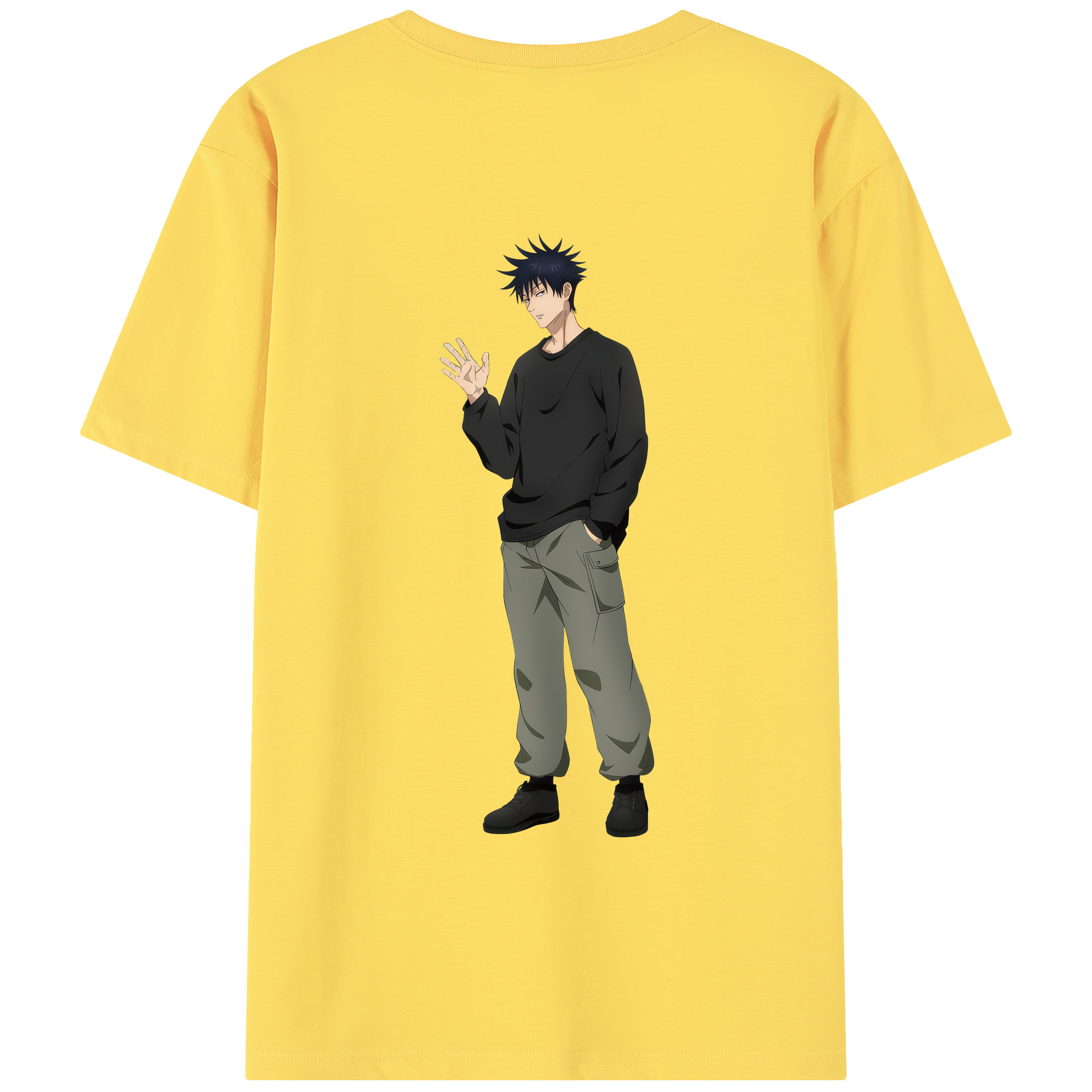 （画像用） 呪術廻戦 Jujutsu Kaisen 綿100％半袖Tシャツ（背面プリント）