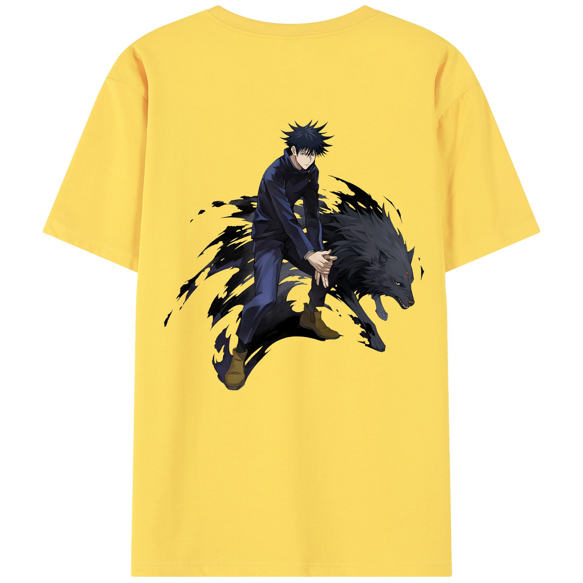 （画像用） 呪術廻戦 Jujutsu Kaisen 綿100％半袖Tシャツ（背面プリント）