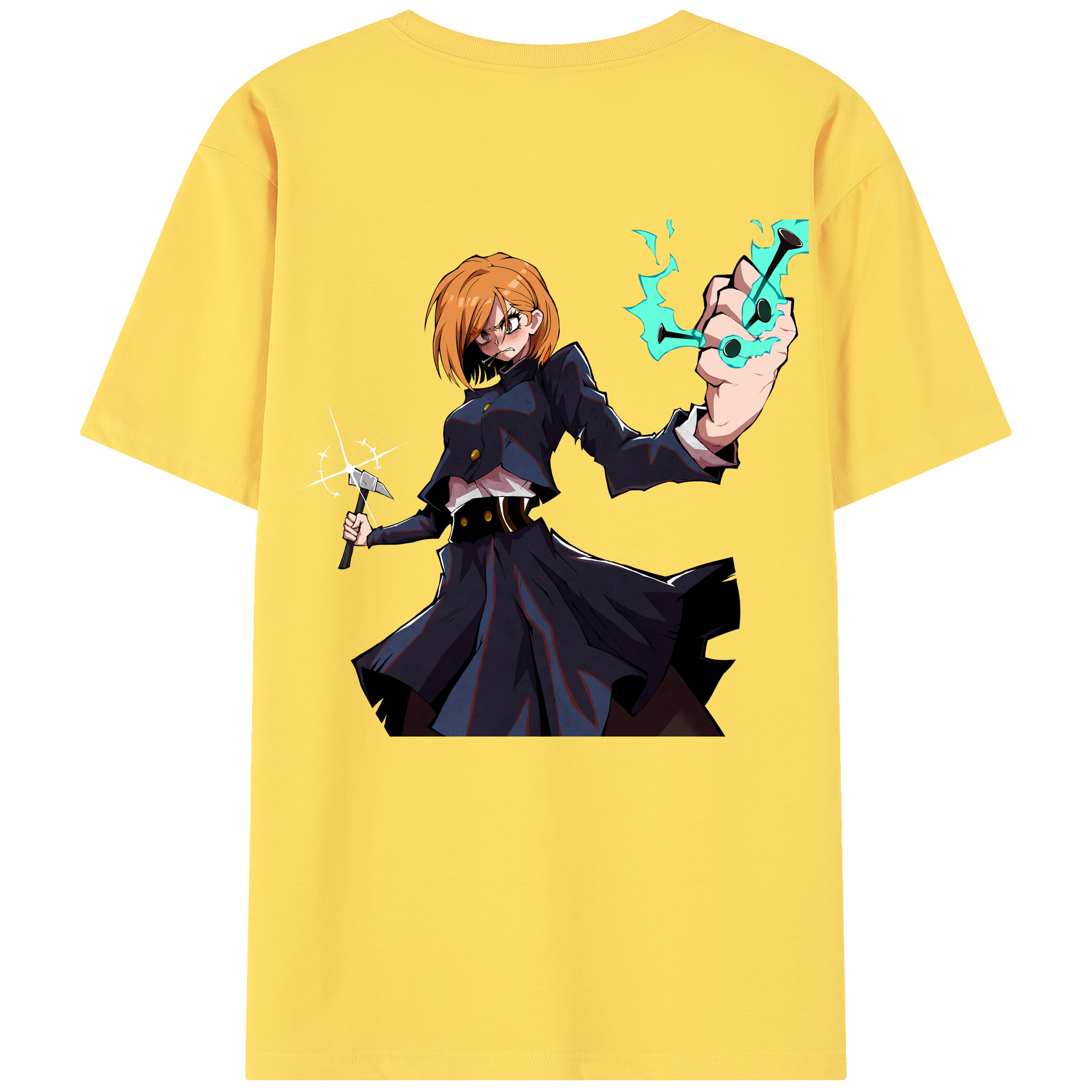 （画像用） 呪術廻戦 Jujutsu Kaisen 綿100％半袖Tシャツ（背面プリント）