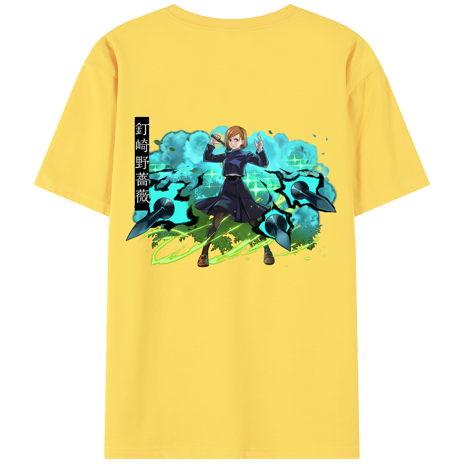 （画像用） 呪術廻戦 Jujutsu Kaisen 綿100％半袖Tシャツ（背面プリント）