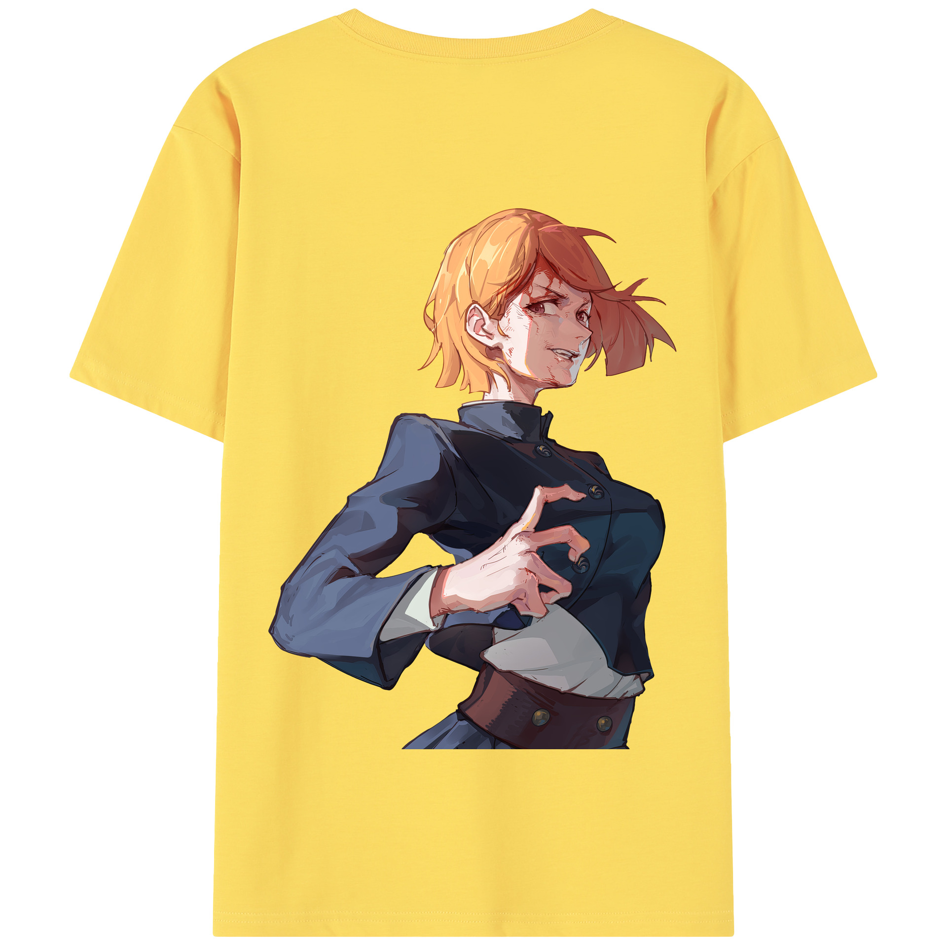 （画像用） 呪術廻戦 Jujutsu Kaisen 綿100％半袖Tシャツ（背面プリント）