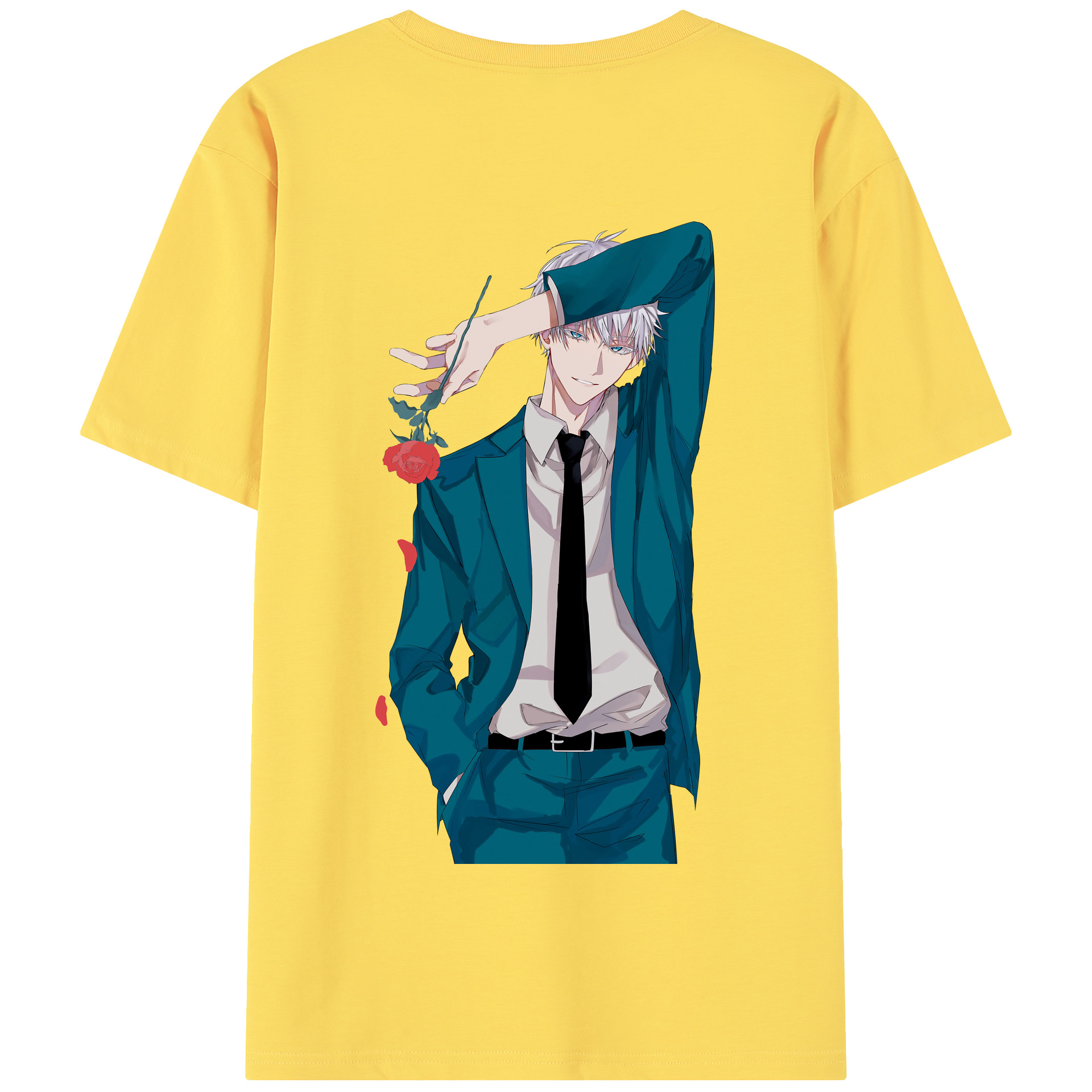 （画像用） 呪術廻戦 Jujutsu Kaisen 綿100％半袖Tシャツ（背面プリント）