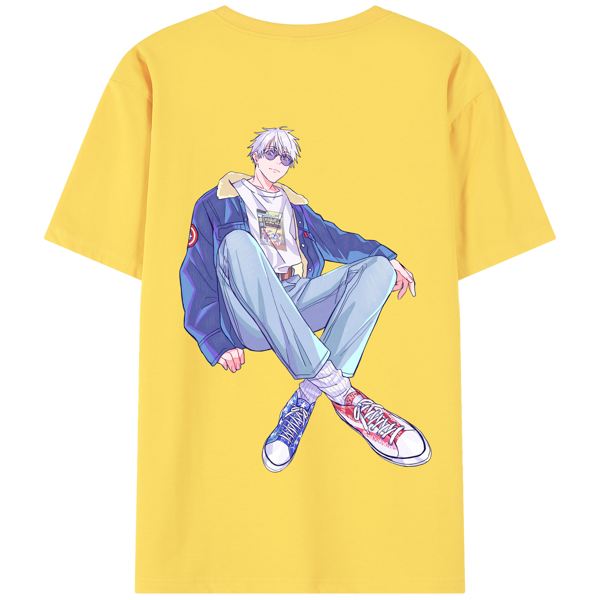 （画像用） 呪術廻戦 Jujutsu Kaisen 綿100％半袖Tシャツ（背面プリント）