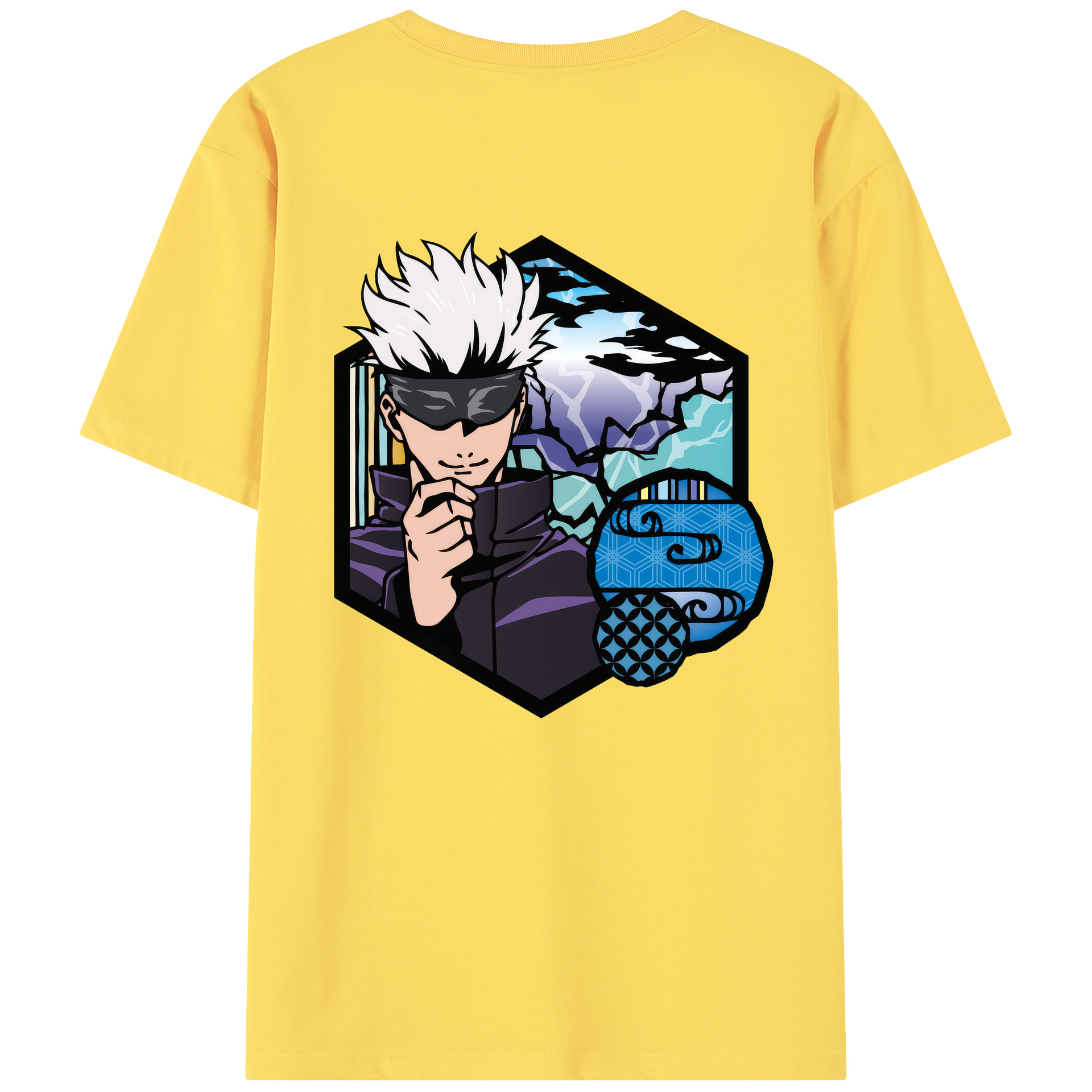 （画像用） 呪術廻戦 Jujutsu Kaisen 綿100％半袖Tシャツ（背面プリント）