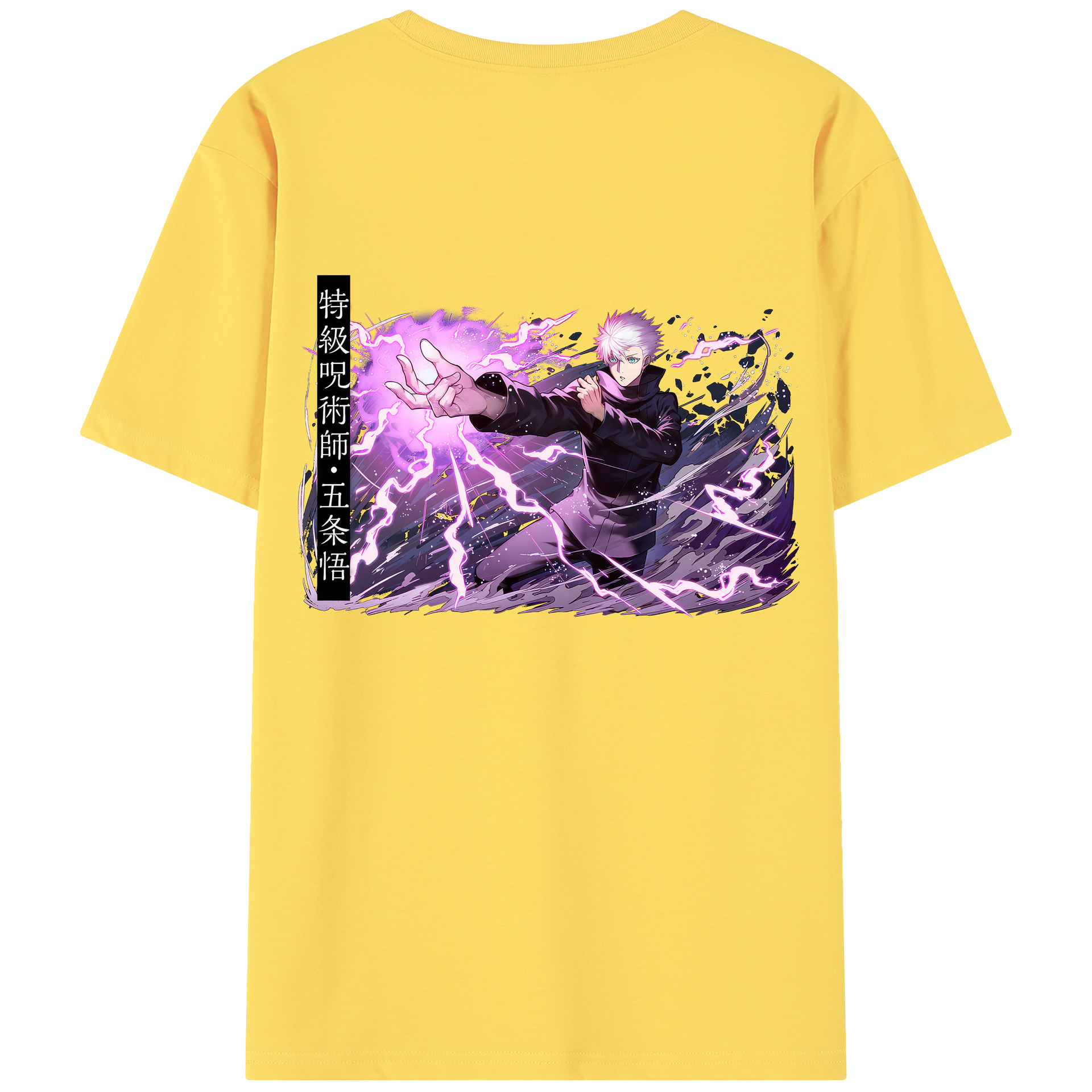 （画像用） 呪術廻戦 Jujutsu Kaisen 綿100％半袖Tシャツ（背面プリント）