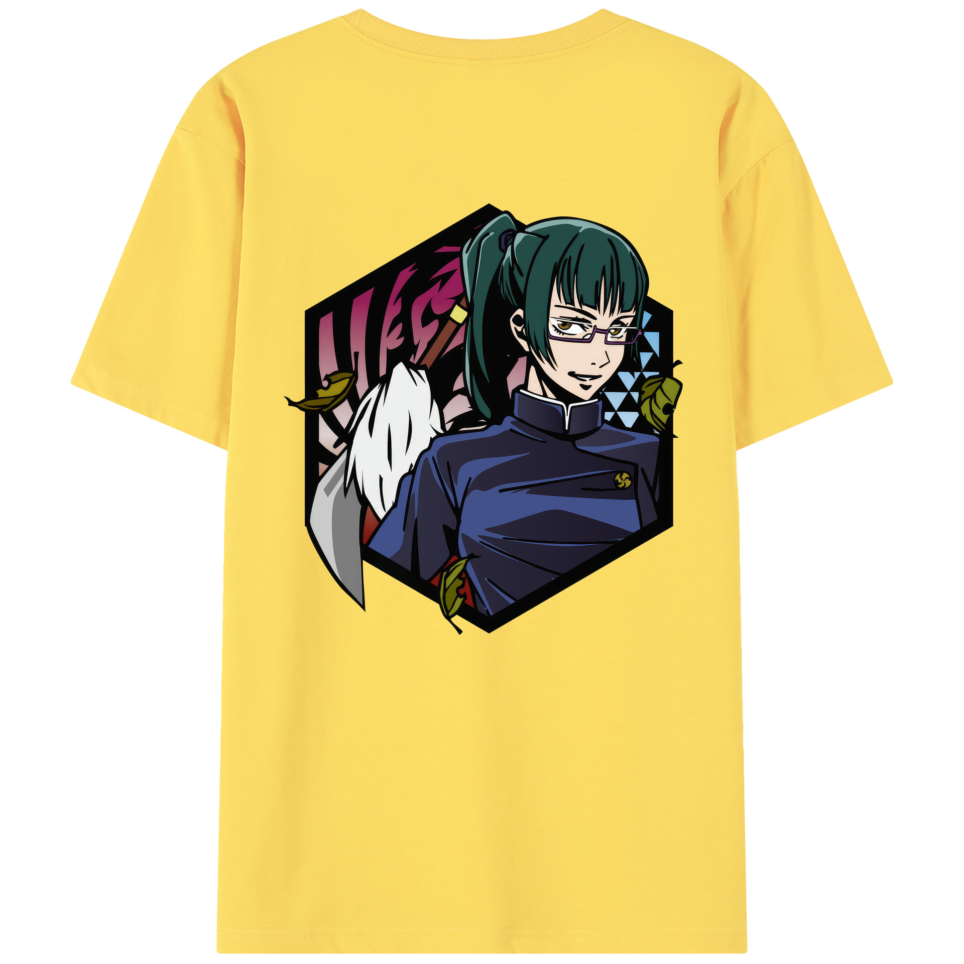 （画像用） 呪術廻戦 Jujutsu Kaisen 綿100％半袖Tシャツ（背面プリント）