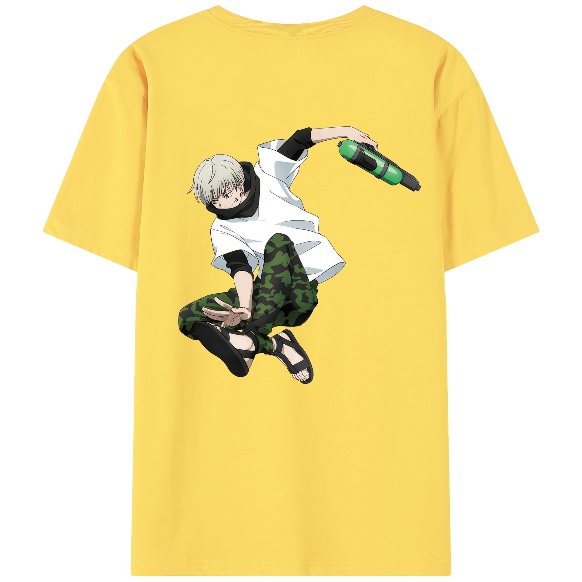 （画像用） 呪術廻戦 Jujutsu Kaisen 綿100％半袖Tシャツ（背面プリント）